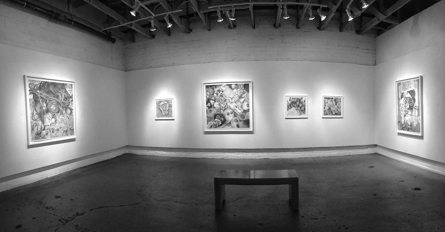 Exhibition install at Koplin Del Rio, Culver City, CA, 2015