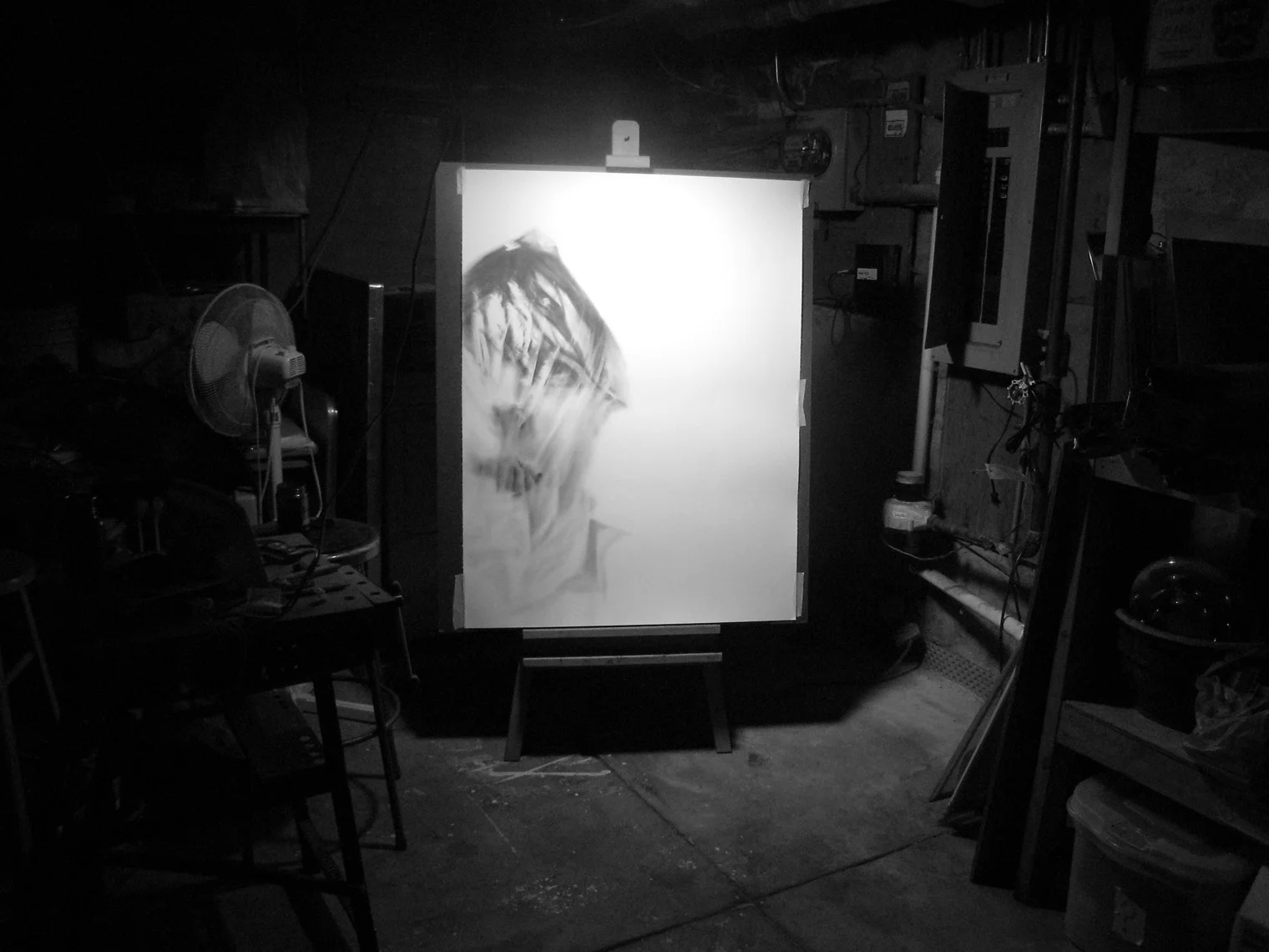 Basement Studio, Madison, WI, 2008