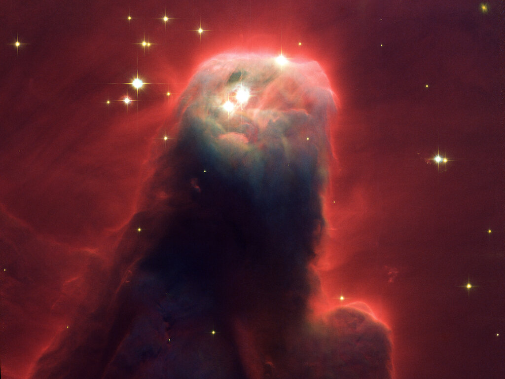Hubble - Star Forming Pillar out of Gas and Dust.jpg