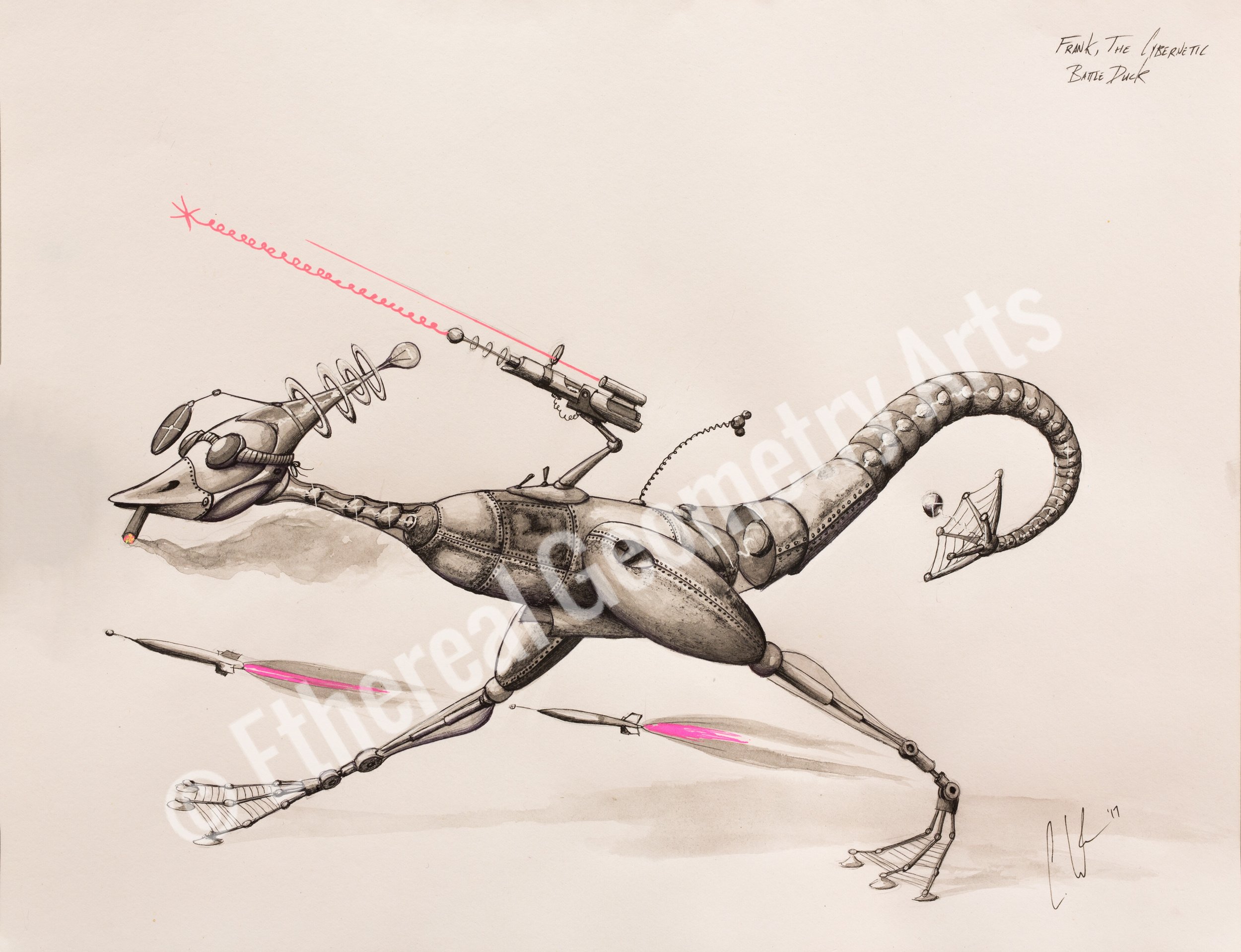 Frank the Cybernetic Battle Duck