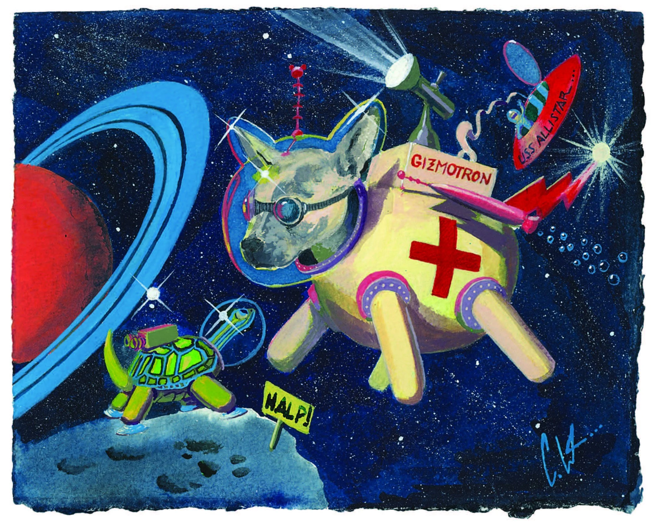 Gizmotron the Rescuenaut