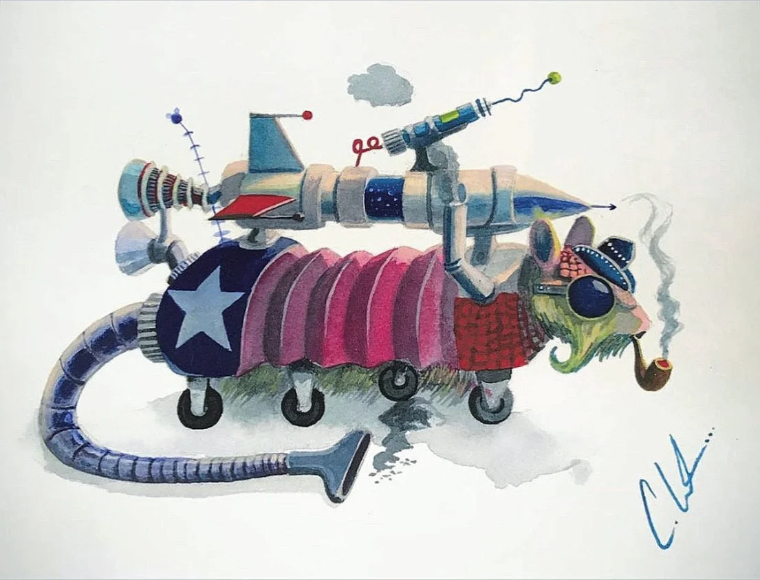 Curly Willy the Squeaky Smoky Sucker Upper