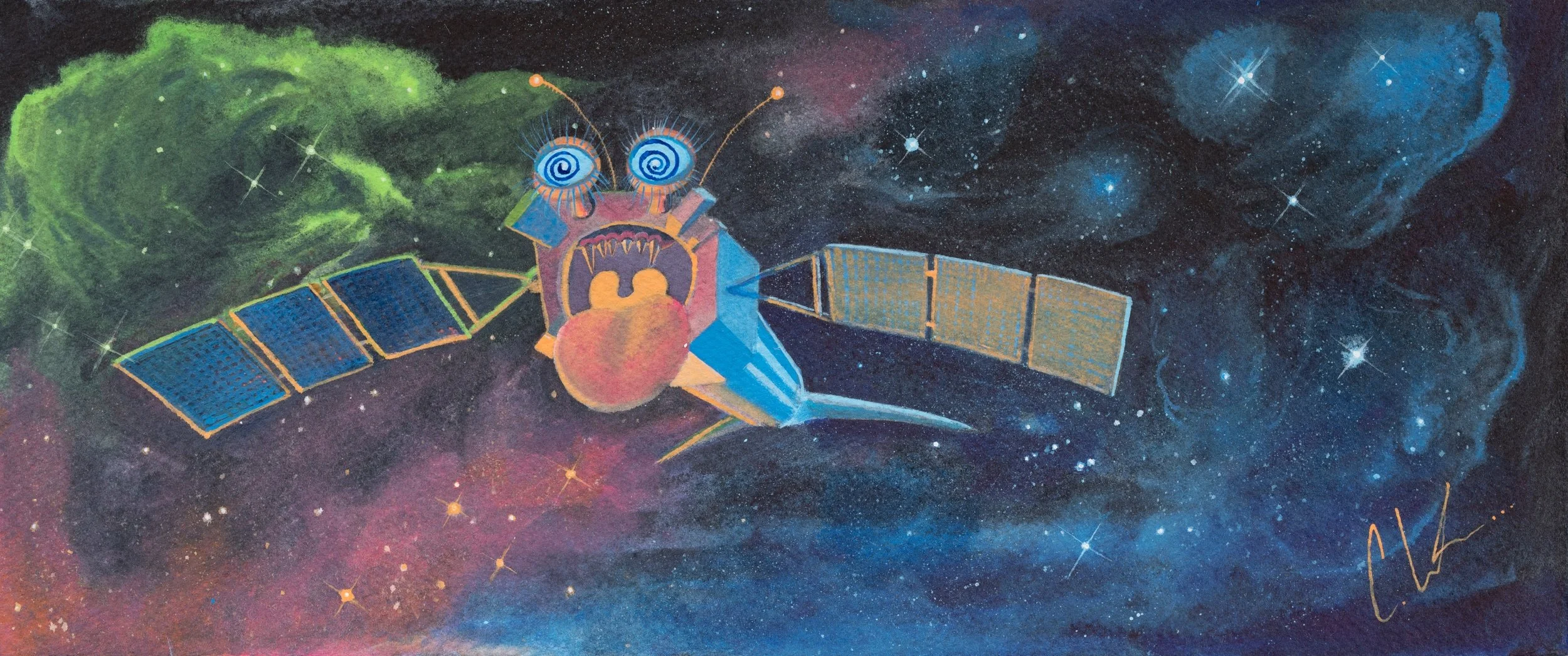 Chandy the X-Ray Space Fish
