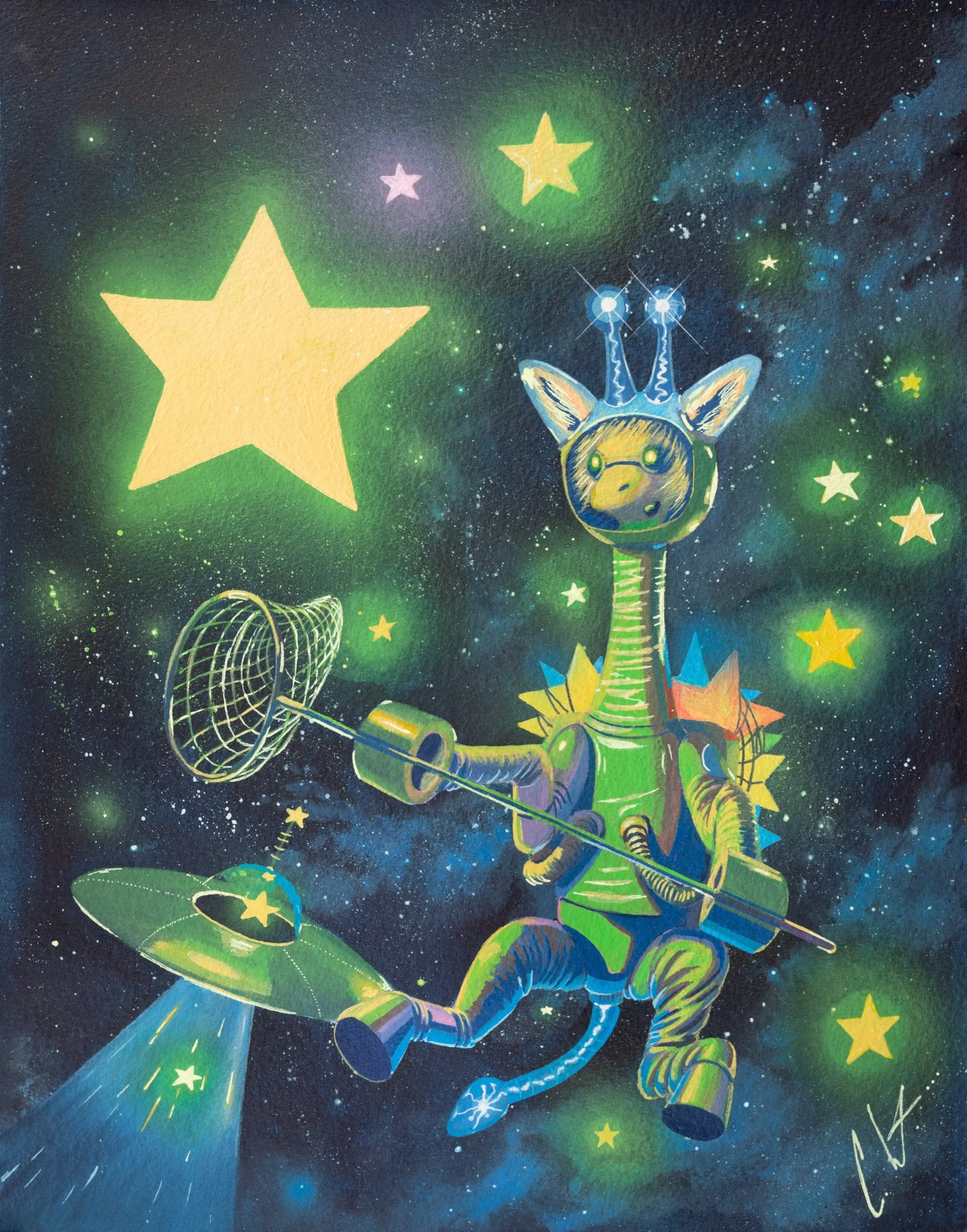 Gerardifer the Friendly Stellar Star Farmer