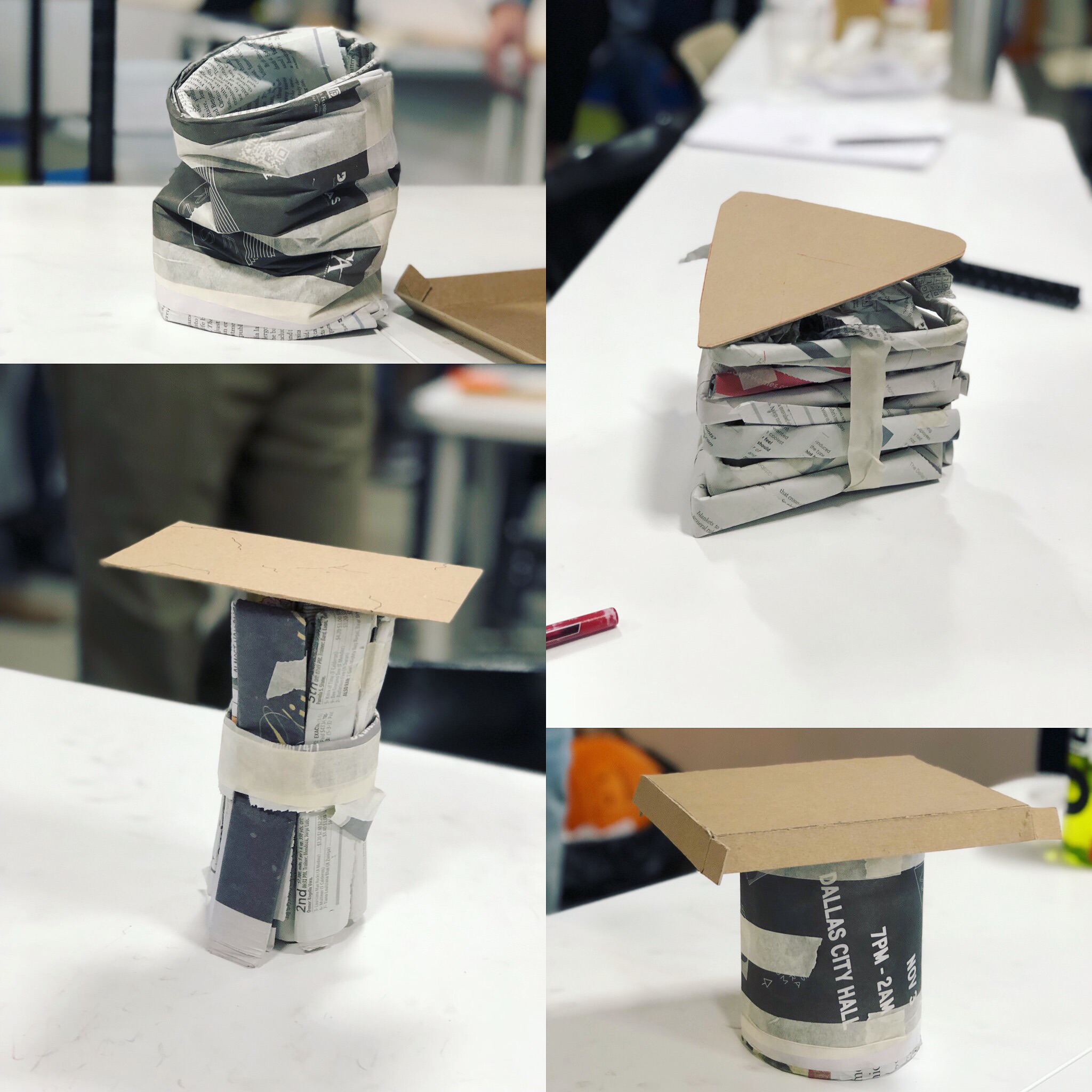 Paper Table Challenge STEAM — WRA ARCHITECTS