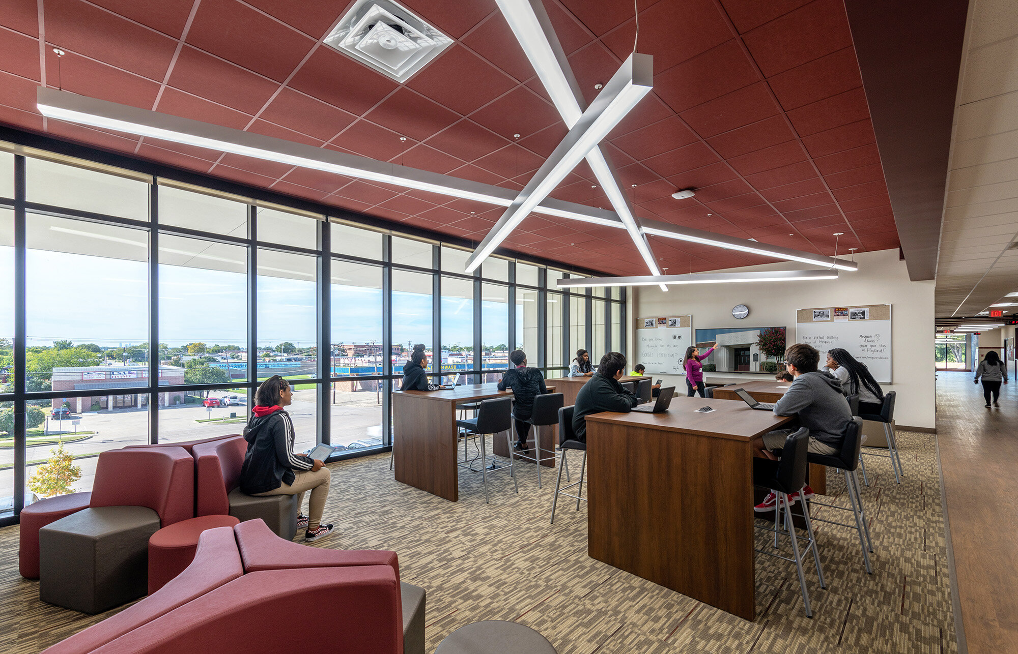 Mesquite ISD High School Addition and Renovatio — WRA ARCHITECTS