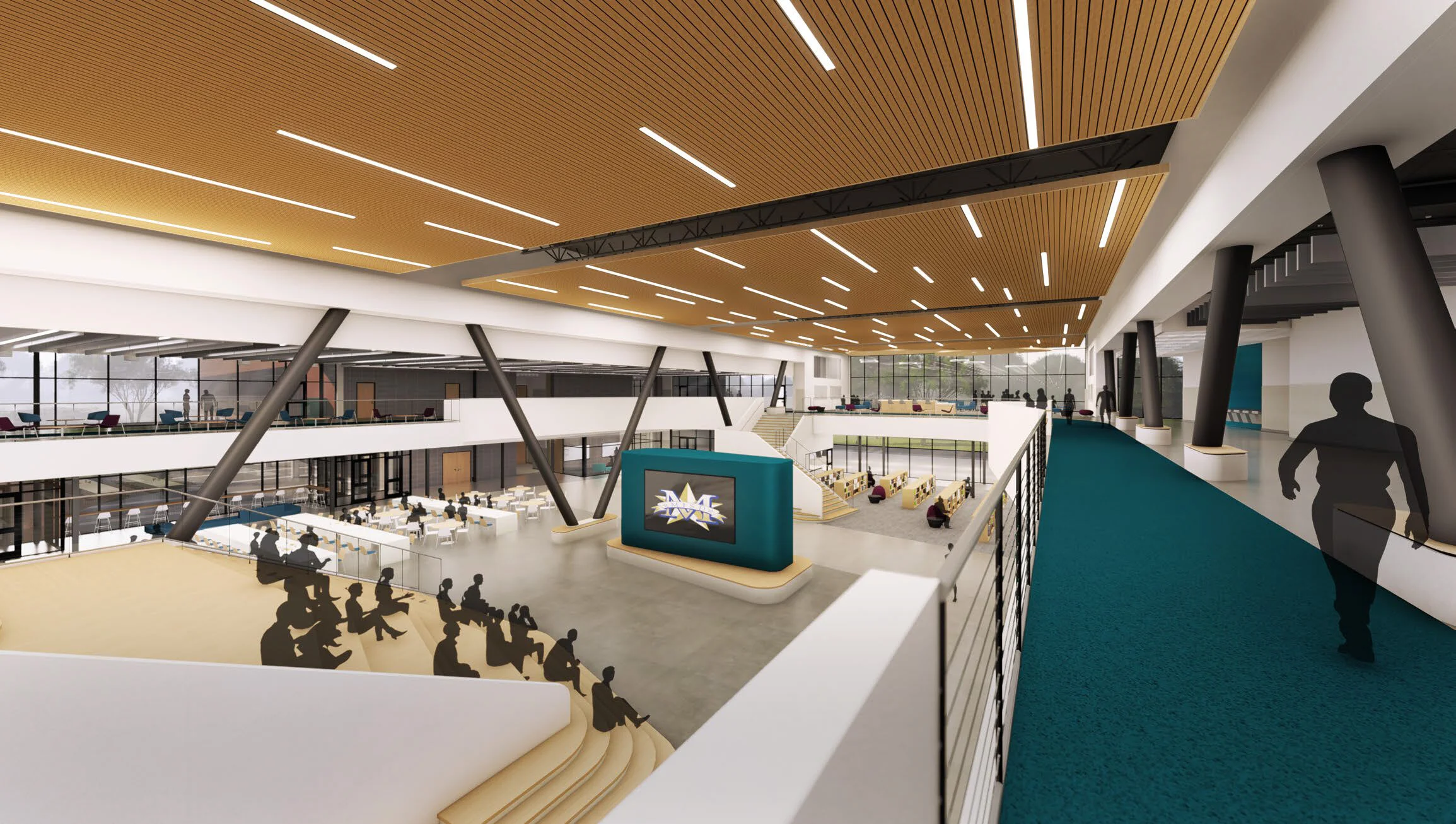 Mesquite ISD Vanguard High School Construction Update WRA ARCHITECTS