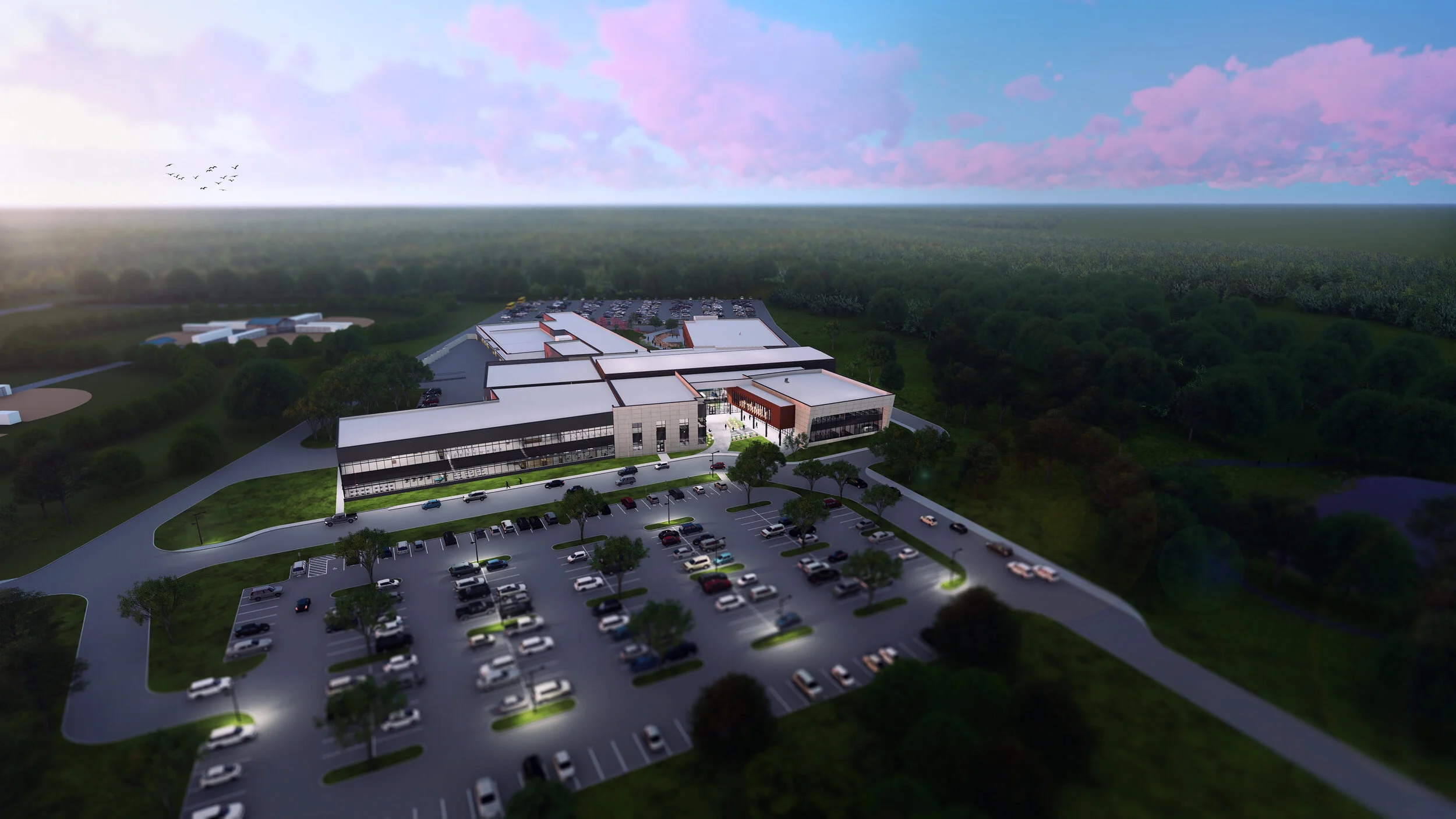 Mesquite ISD Vanguard High School WRA ARCHITECTS