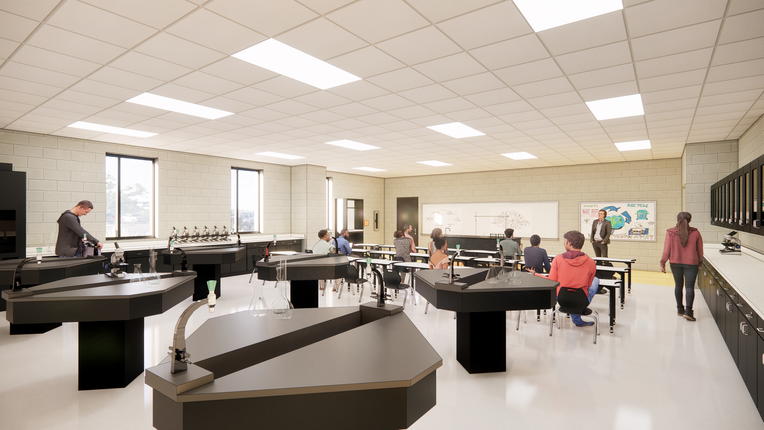 High School Science Lab Design
