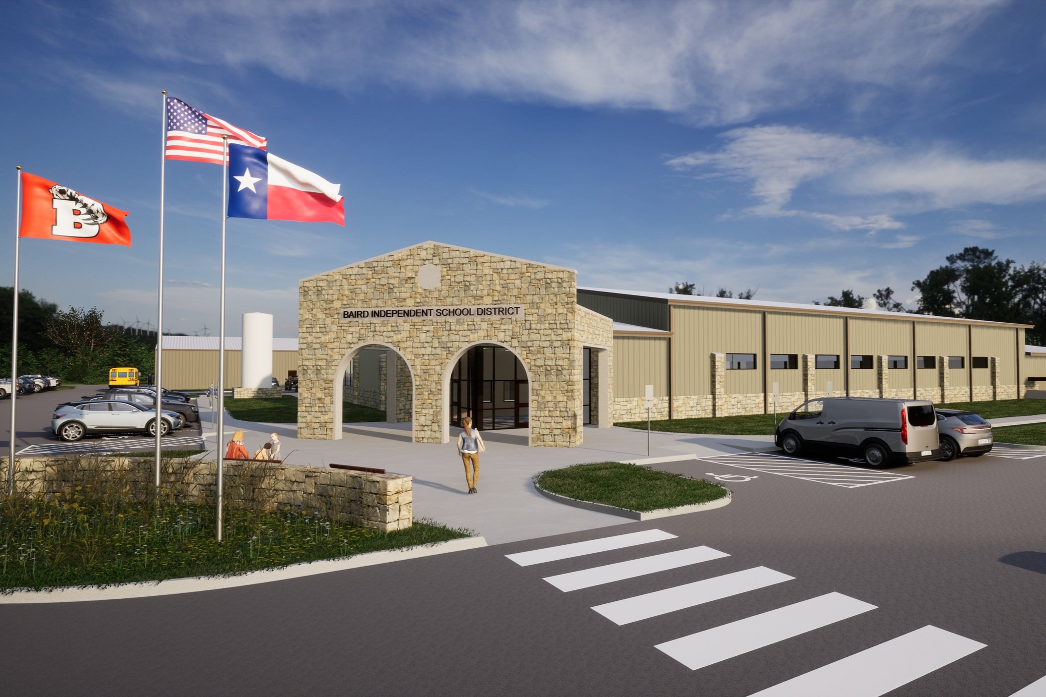 Baird ISD Gymnasium and Vo-Ag Facilities