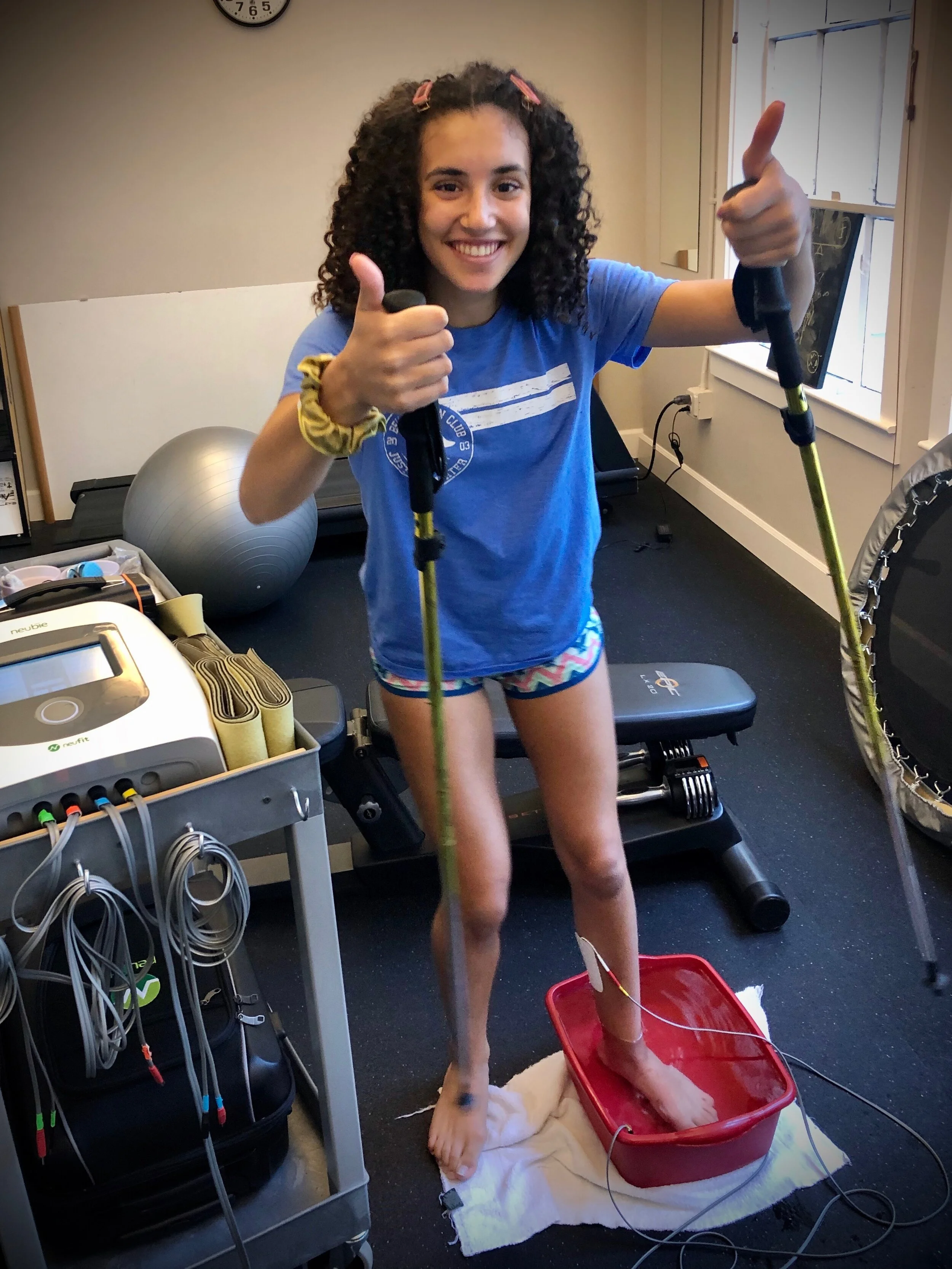 Injury Rehab with the Neubie!