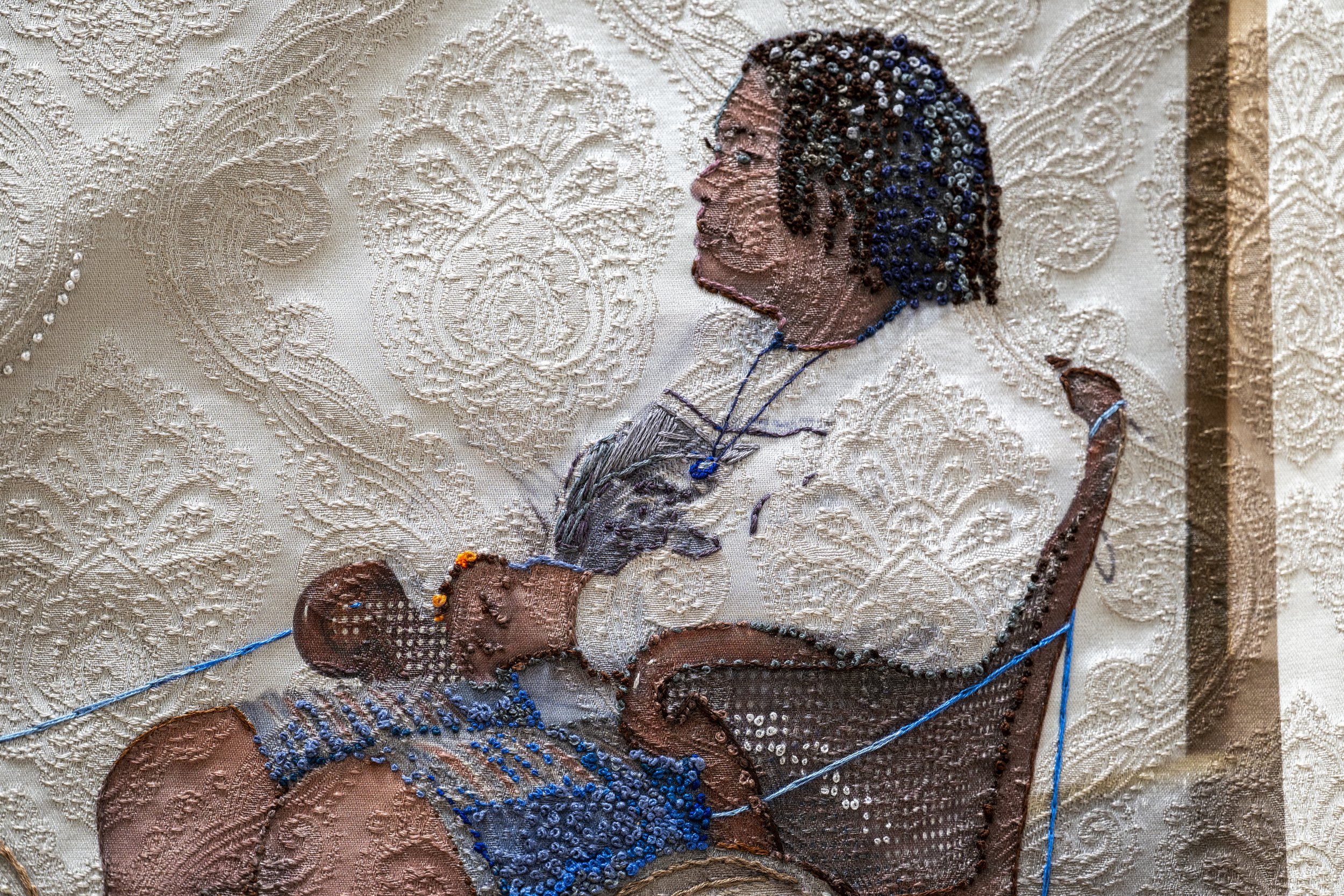 Detail of "Sharon &amp; Erie" Diptych