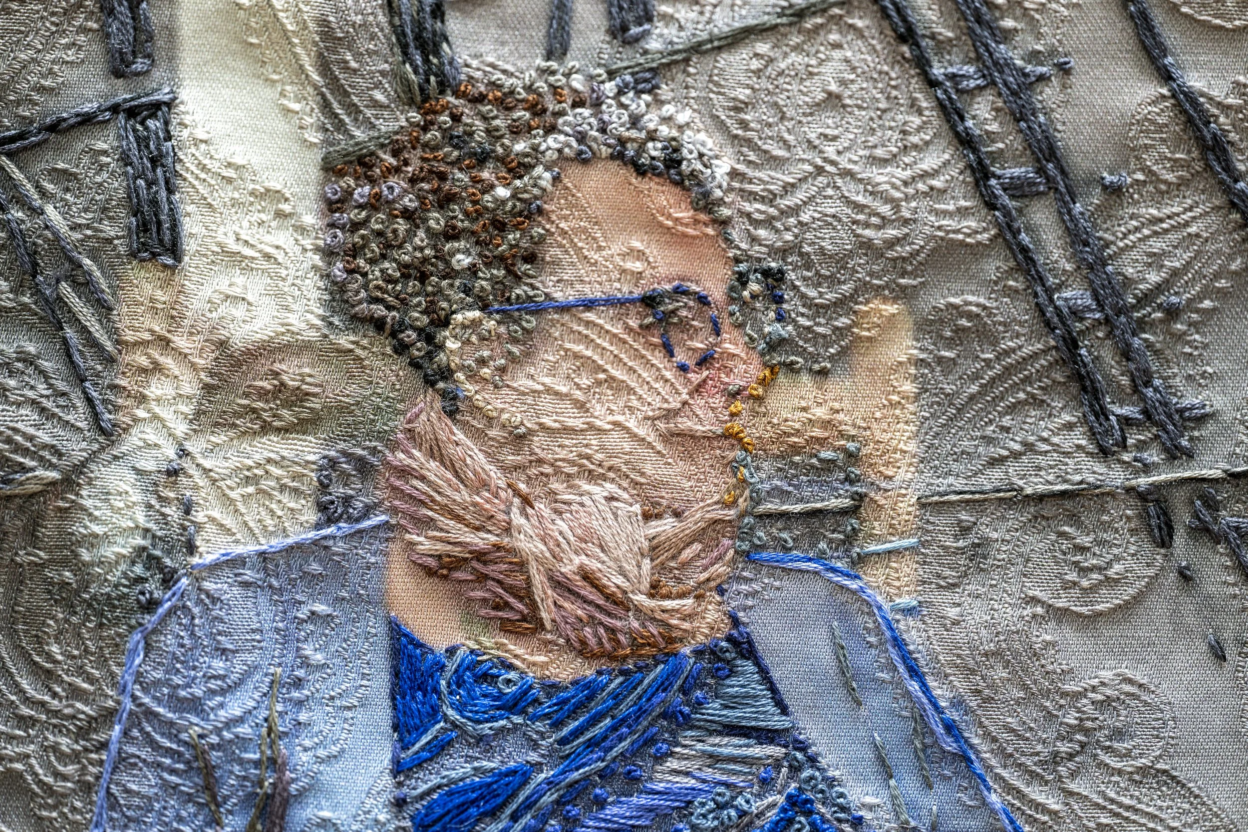 Detail of "Sharon &amp; Erie" Diptych