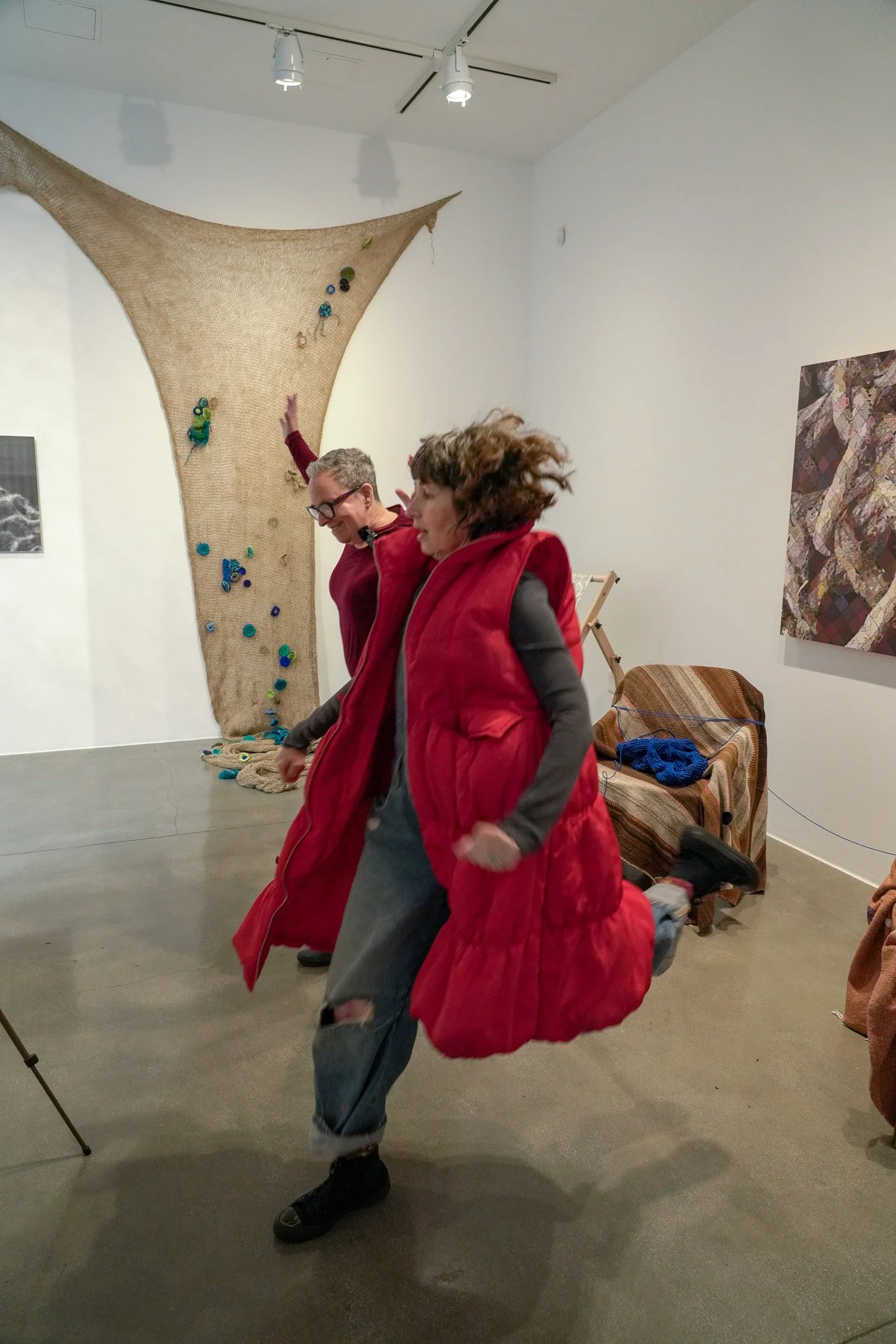 LEAPING, TOGETHER performance