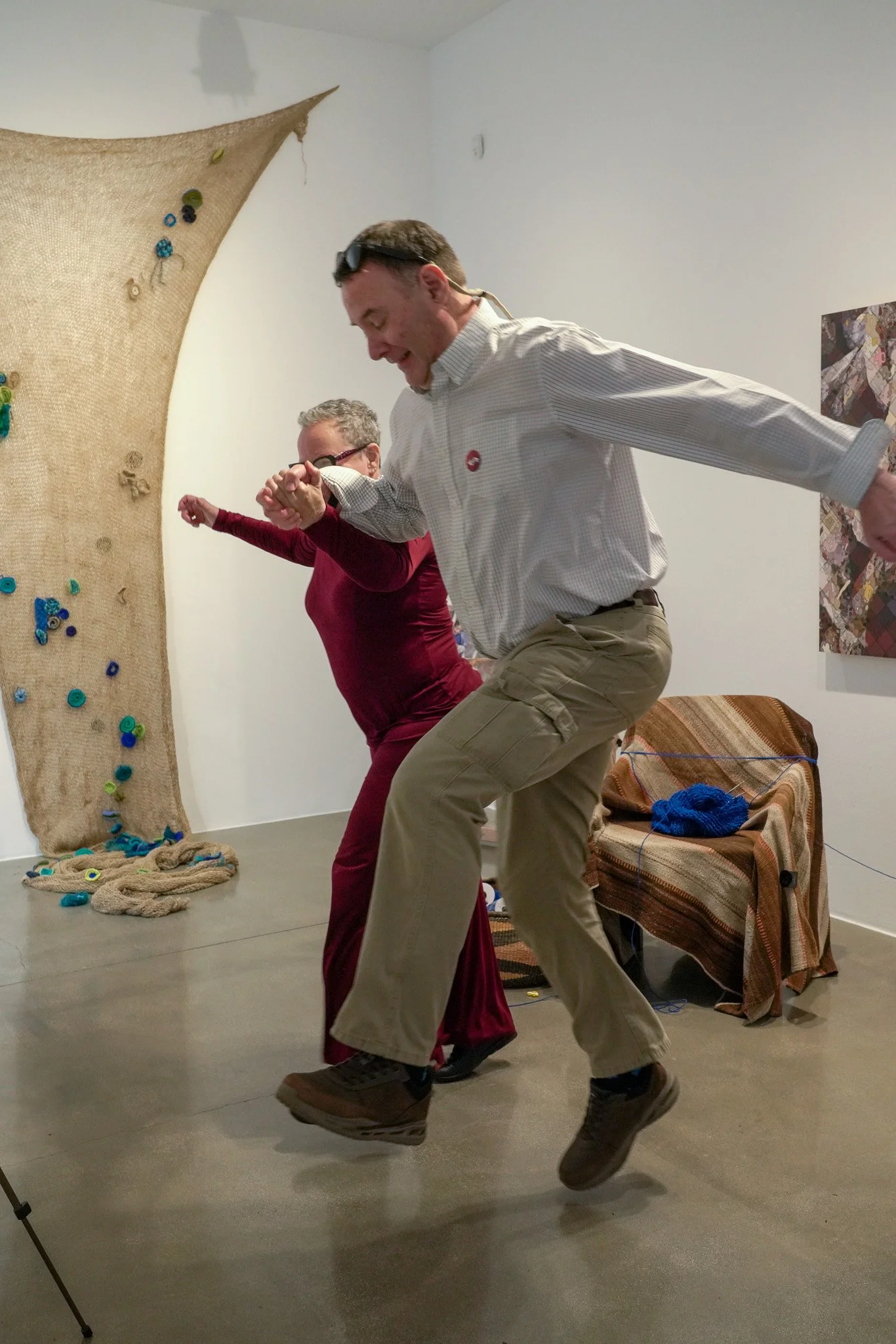 Leaping Together, two-day durational performance, MOAH, February 21-22, 2026