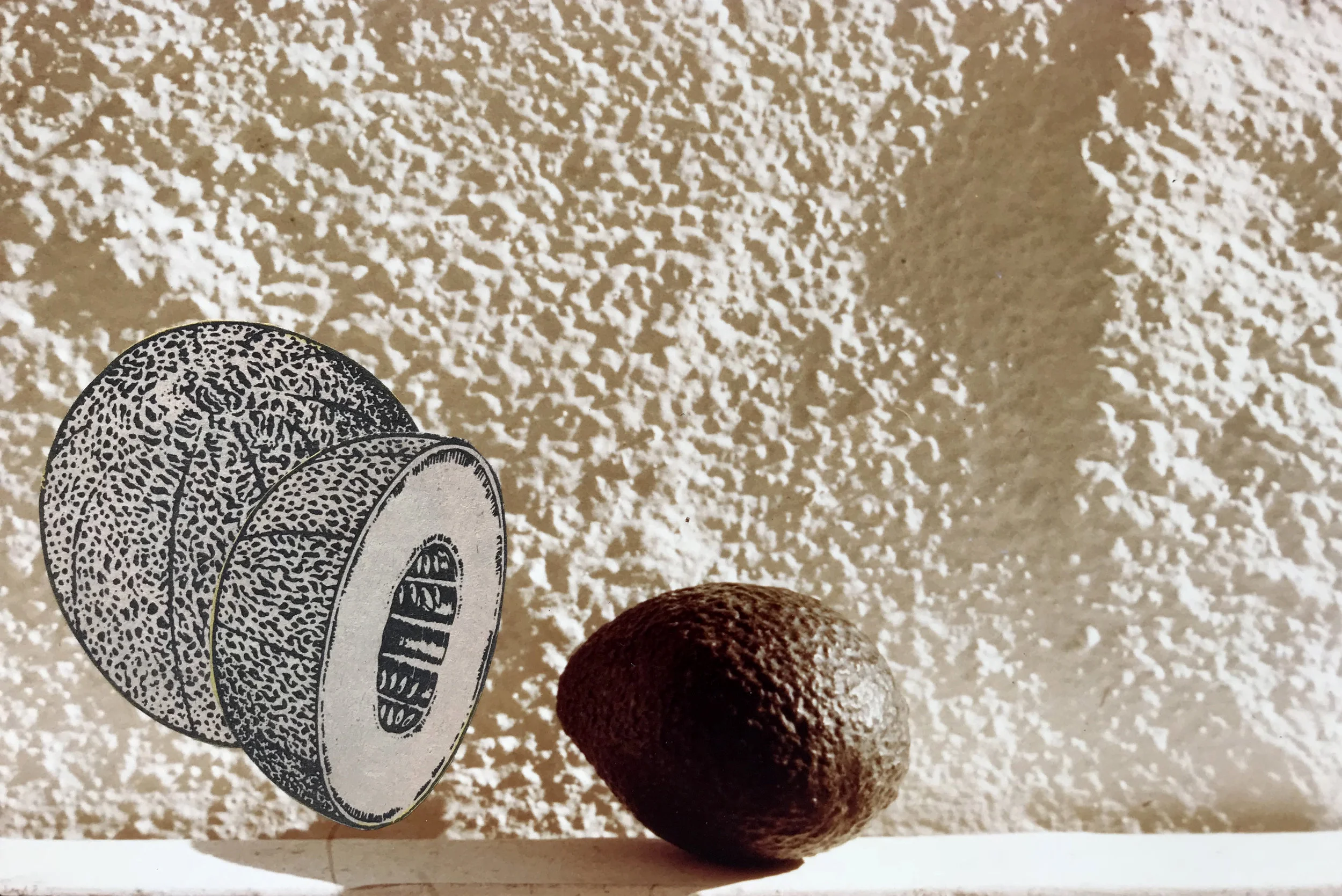  Can’t elope, collage on photo print, 1981   It would be great to say that the past is the past and I am on to new things, which I am. But the reality is also that instead of leaving the past behind, it is constantly calling me to continue with proje