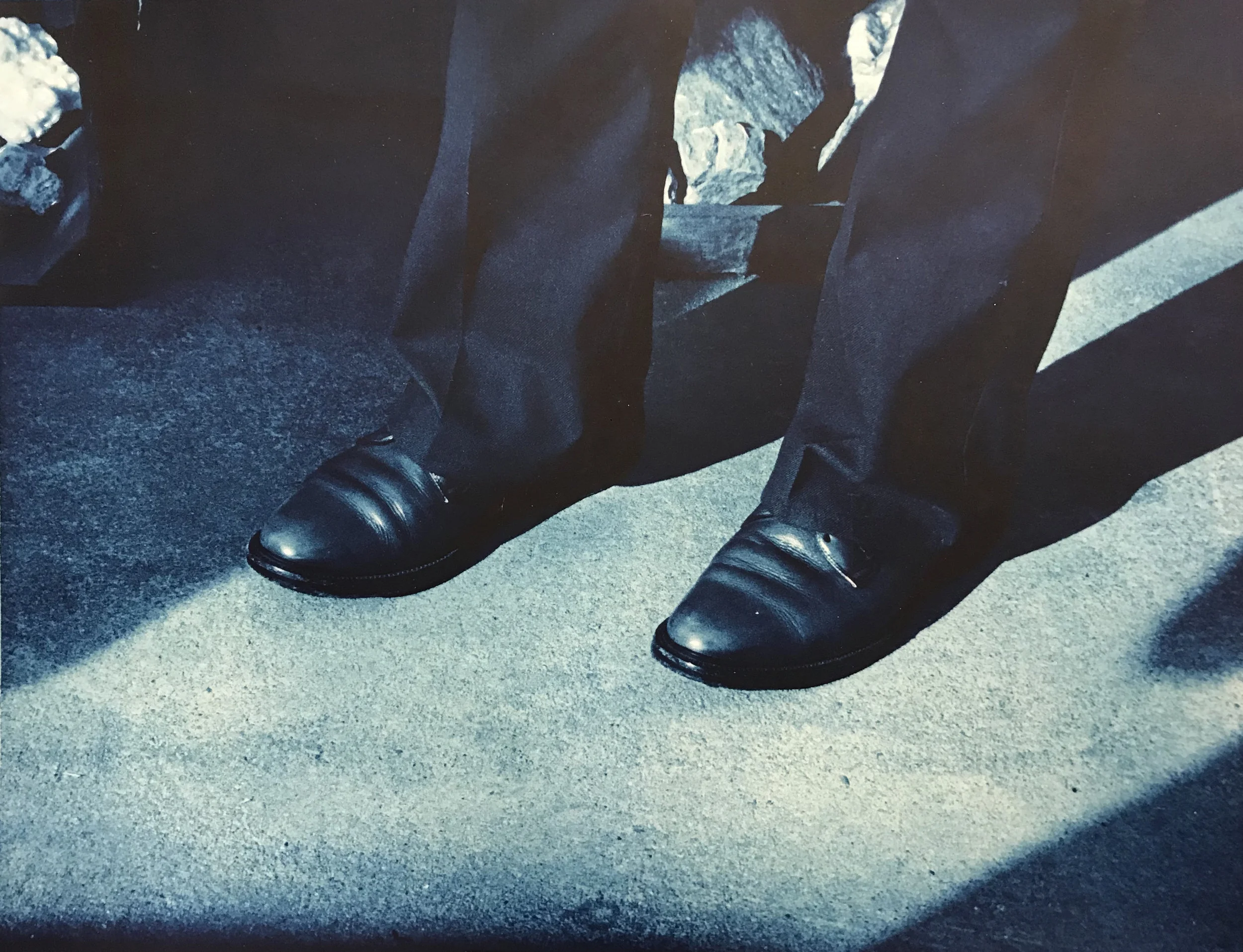  Reggie, tinted black and white photo print, 1981, 11 x 8.25 in. 