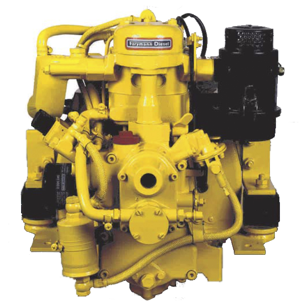 Farymann 18D430 Diesel 1 Zylinder Motor