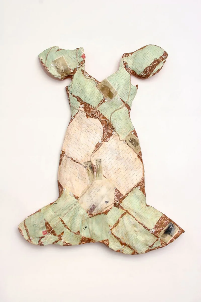Betty Potter, 2007, from the Dearest Allen Series, mixed media relief, 41 x 34 x 4 inches
