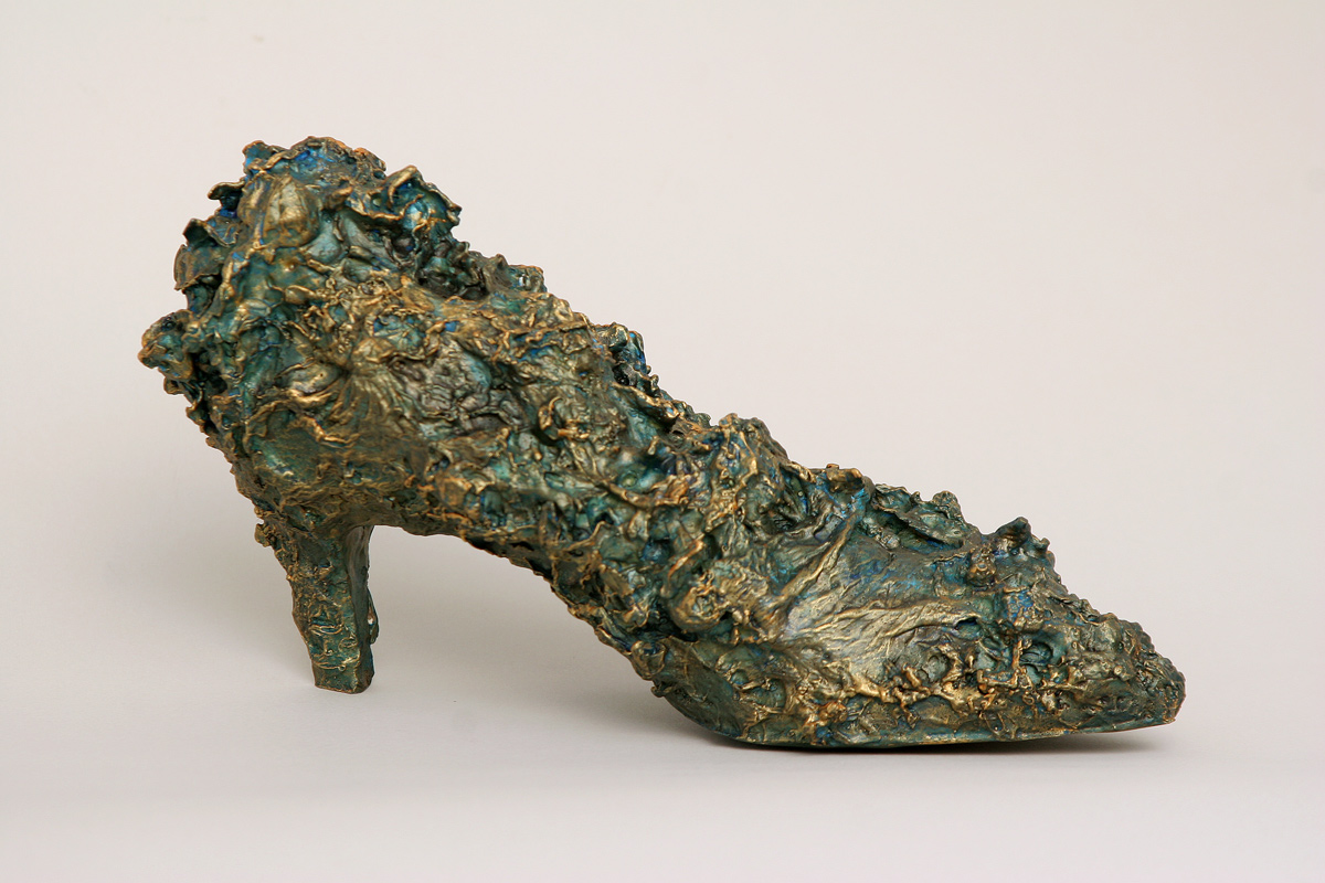 Bouquet, 2008, polychromed bronze edition of nine, 5 x 11 x 5 inches