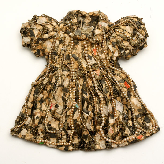 Touch, 2006, mixed media relief, 18 x 20 x 2.5 inches