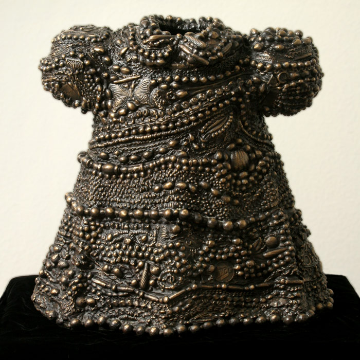 Vessel, 2005, bronze, edition of five, 16 x 16.5 x 10.25 inches