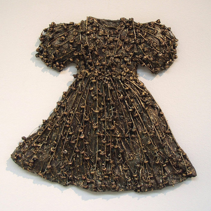 My Mother Made It, 2000, mixed media relief, 27 x 29 x 4 inches