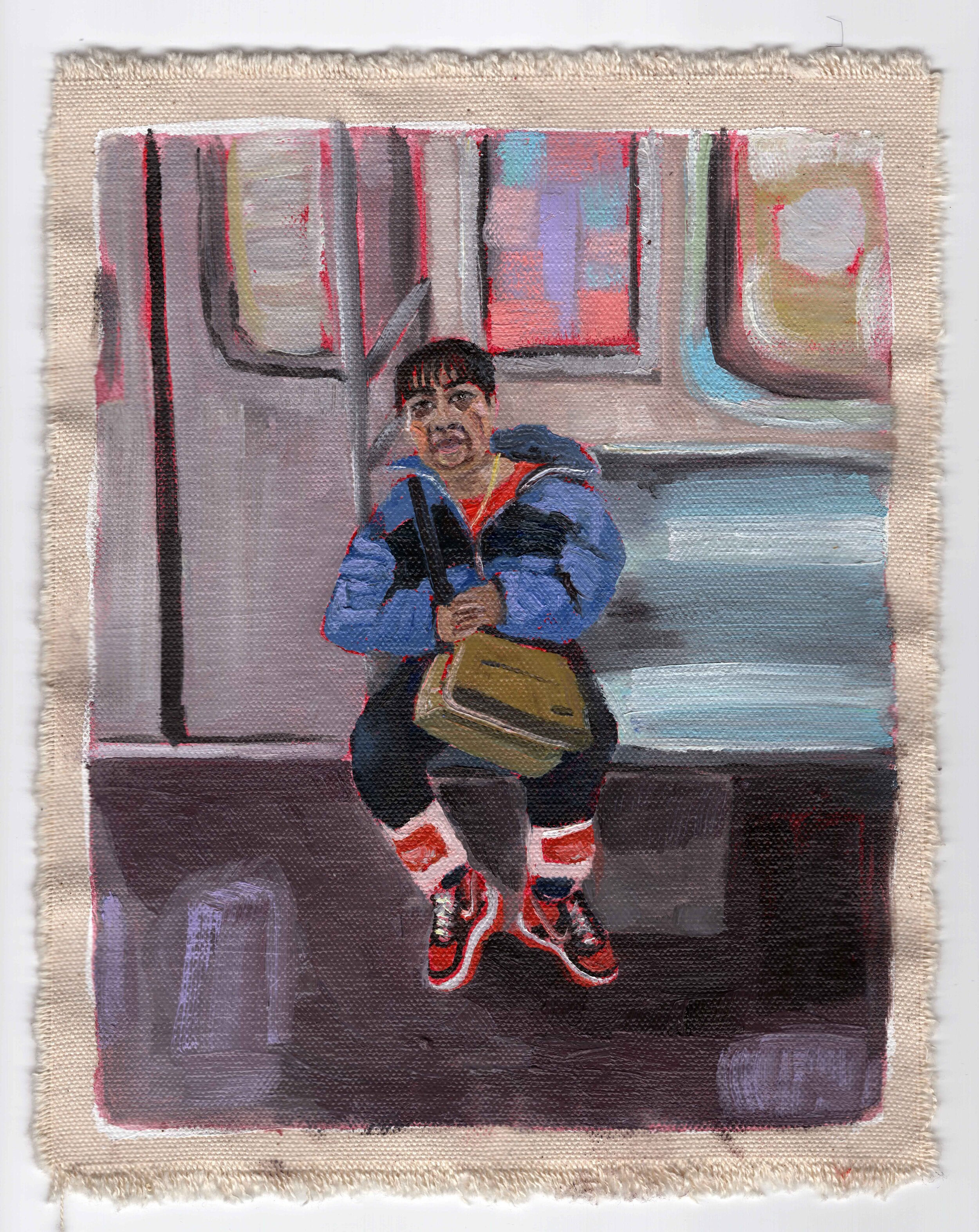Lady on the Train