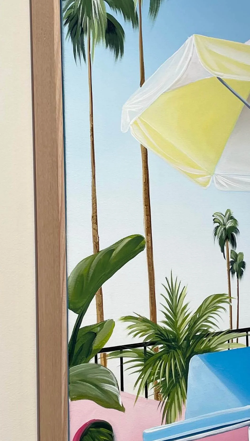 Poolside Fun - 80 x 105cm - $2250 Side .jpg