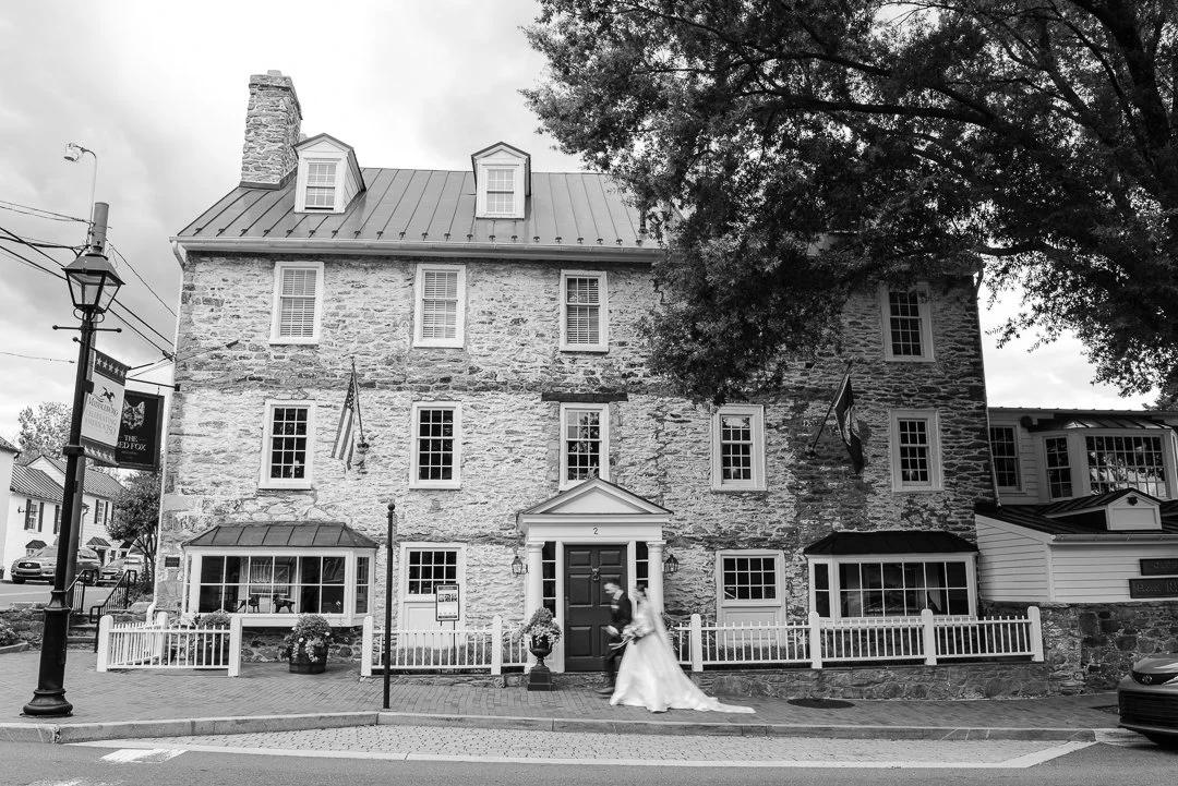 Ashley + Alex | Red Fox Inn Wedding, Middleburg, Virginia