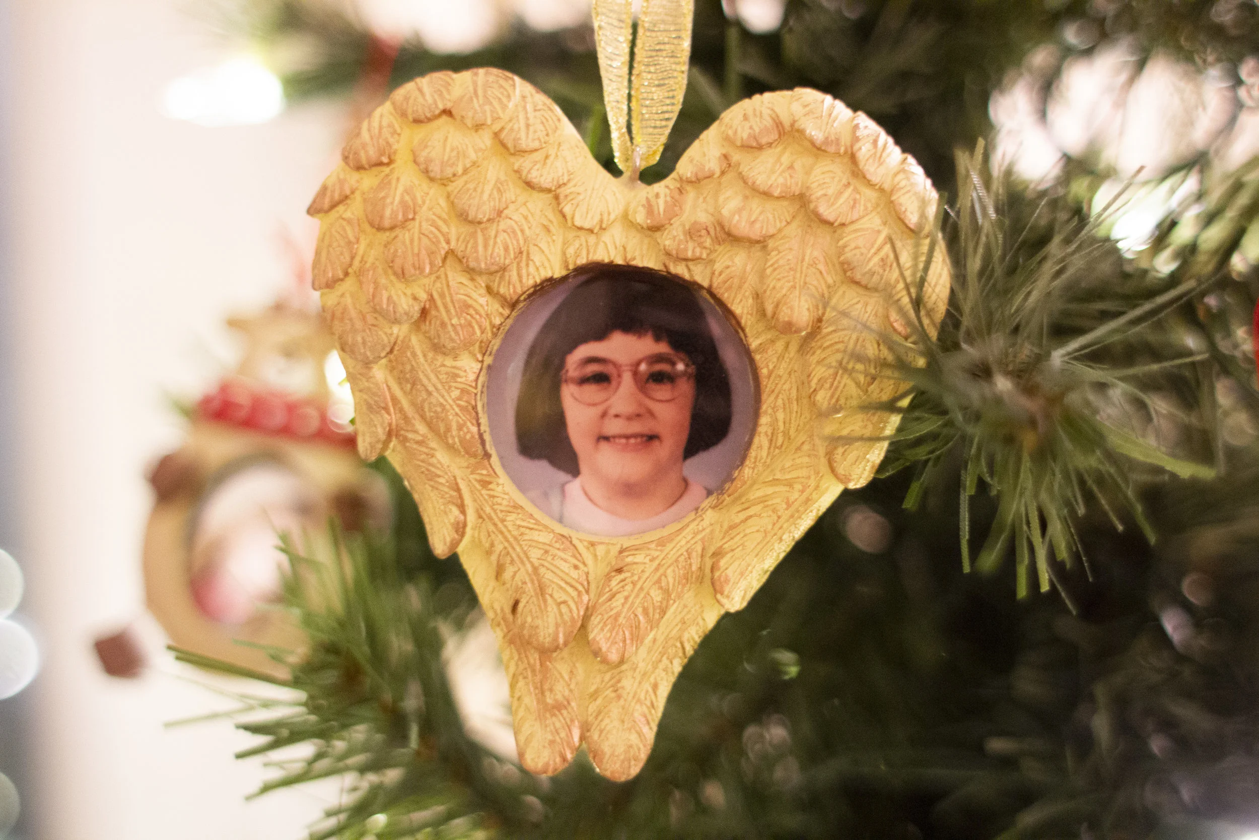 Stalk Your Friend's #TBTs and make Christmas Ornaments of them.
