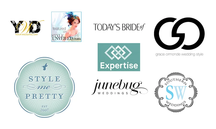 Studio MSV has been featured and published in many online and print magazines. Here are a few: - Grace Ormonde Wedding Style - Style Me Pretty - Junebug Weddings - Southern Weddings - Today's Bride SF - Your Wedding Day - Style Unveiled - and many others!
