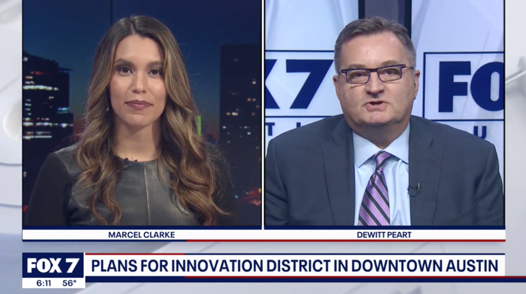  FOX 7 Discussion: Downtown Austin Alliance president on plans for Innovation District