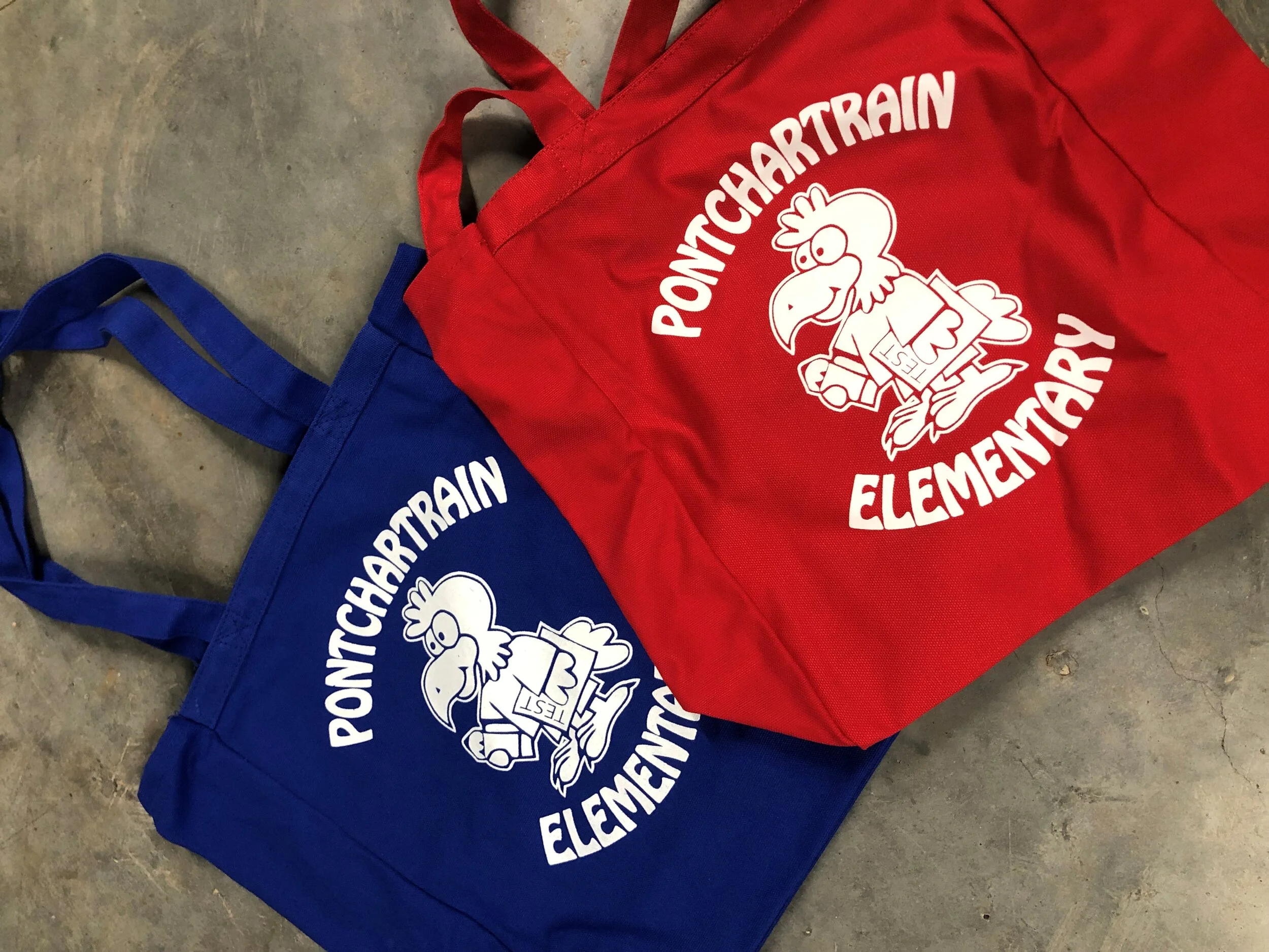 PreK/Kindergarten Tote Bag — Pontchartrain Elementary PTA