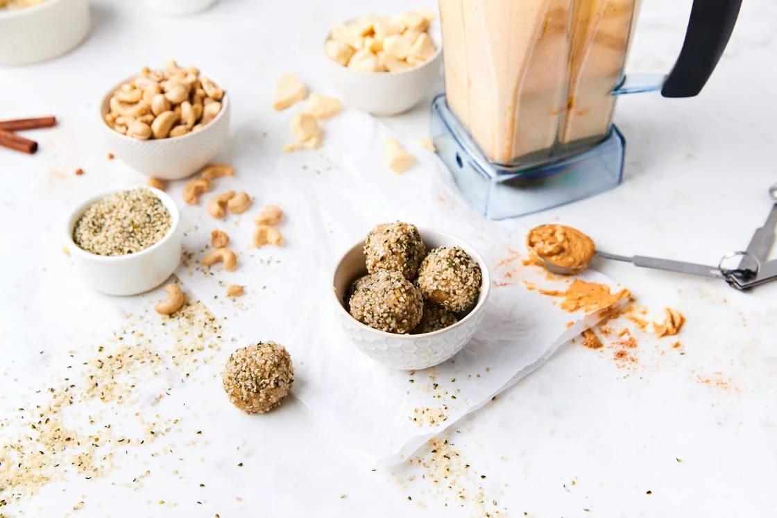 White Choco Truffle Bliss Balls... for the pain!