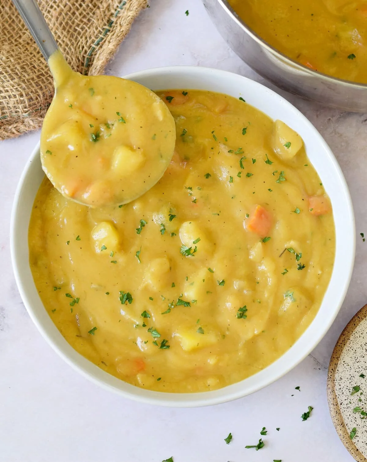 Creamy Vegan Potato Soup