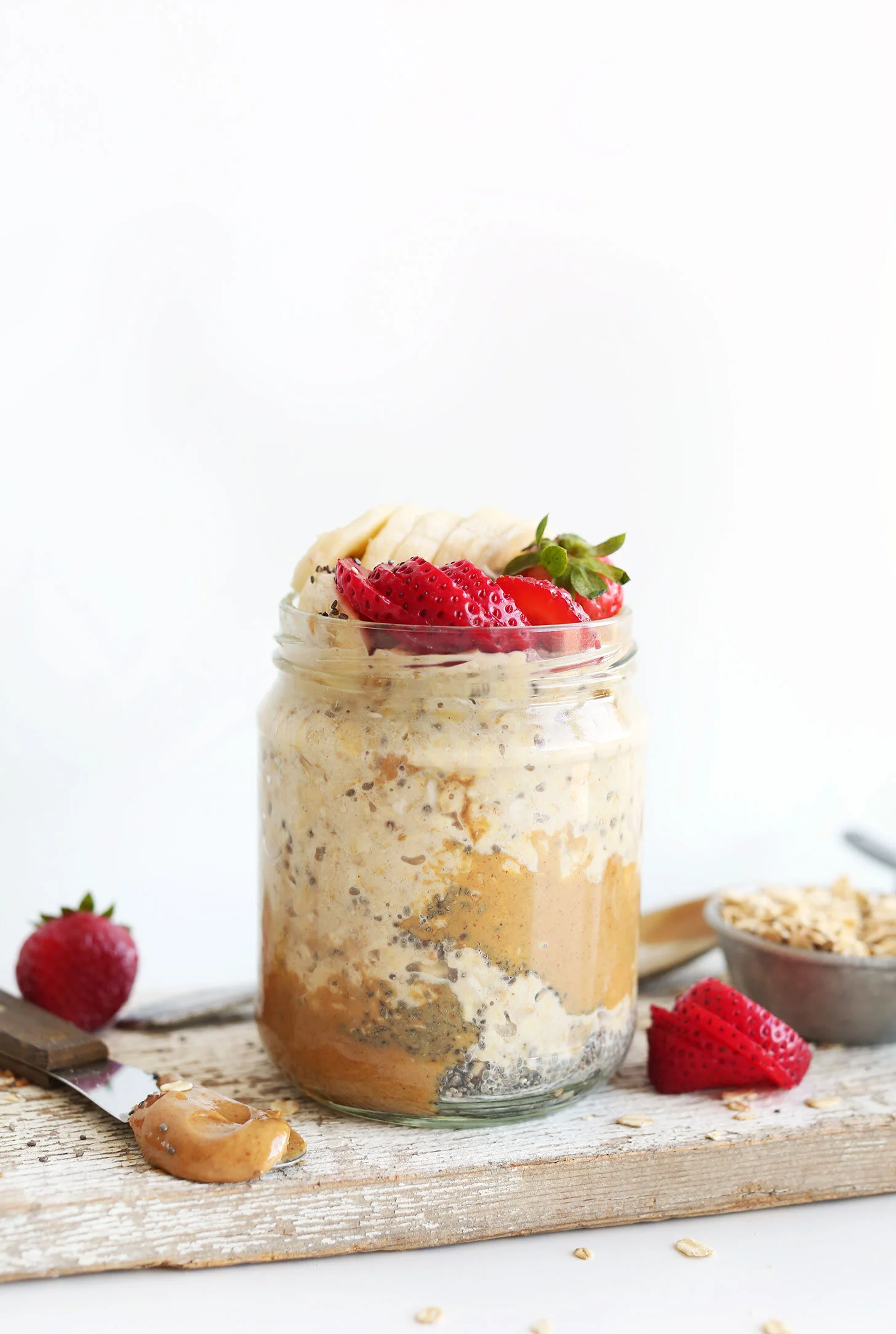 Peanut Butter Overnight Oats 