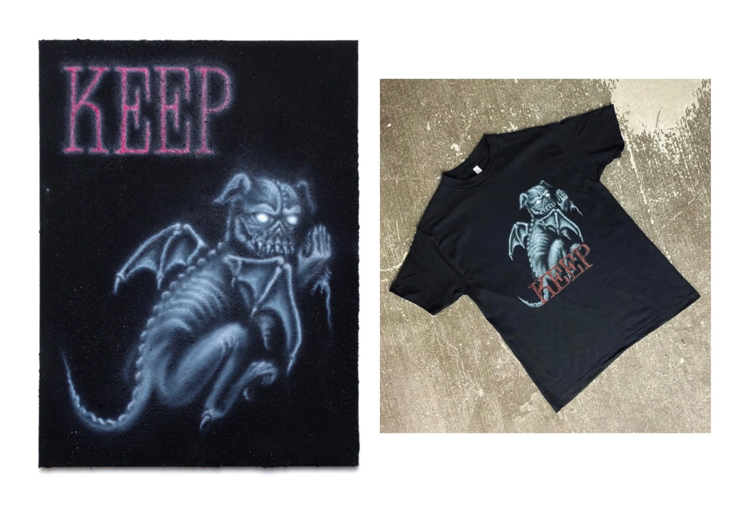 graphic/type design for KEEP