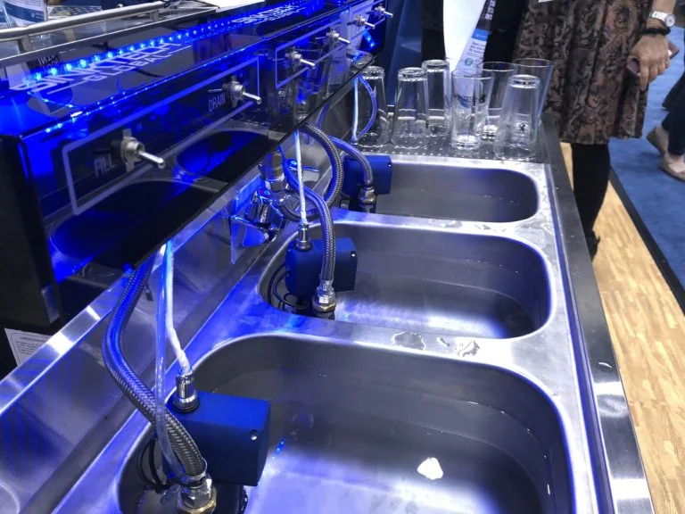 SinkTech demonstration at the National Restaurant Show in Chicago- May 2018