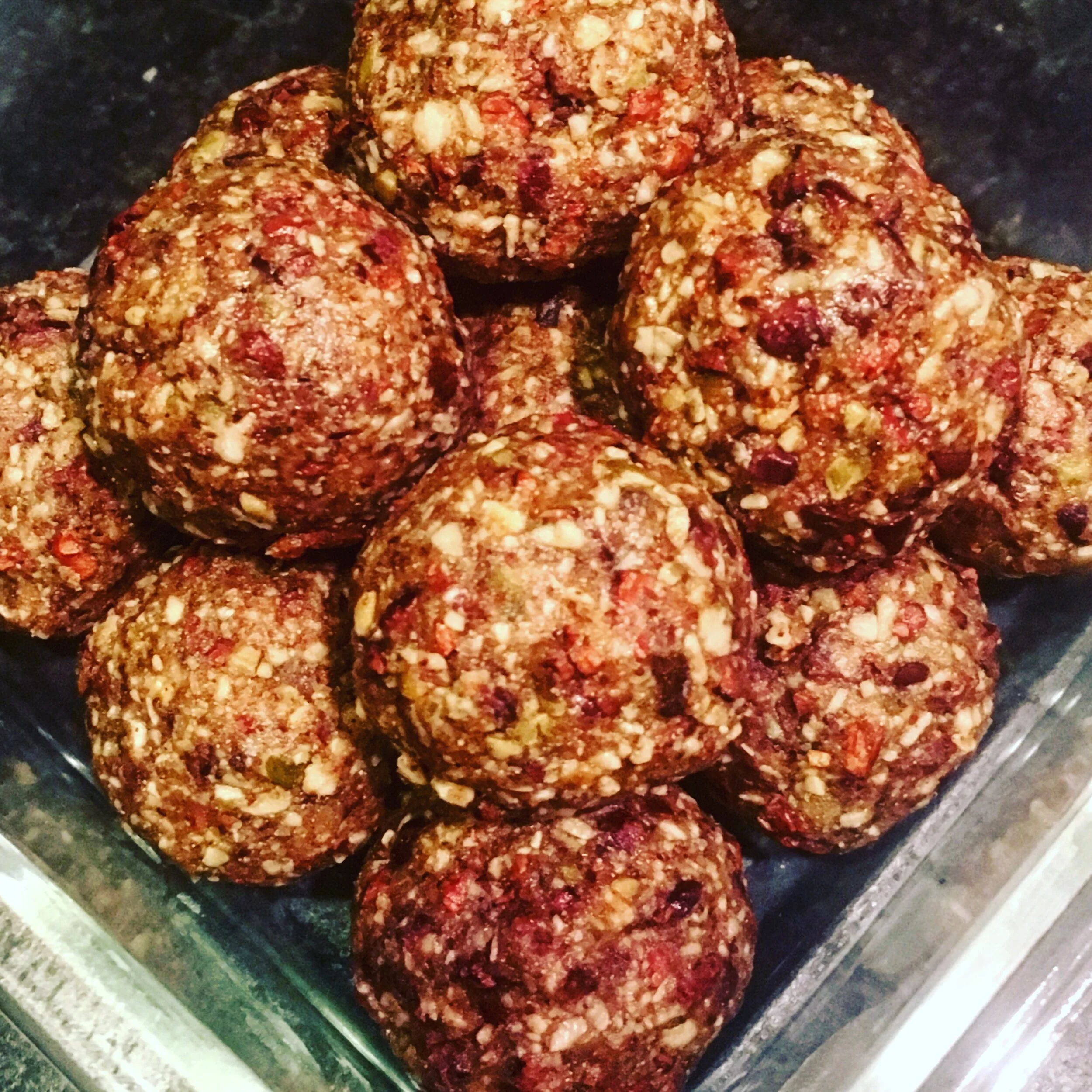 Raw Explosion Energy Balls!