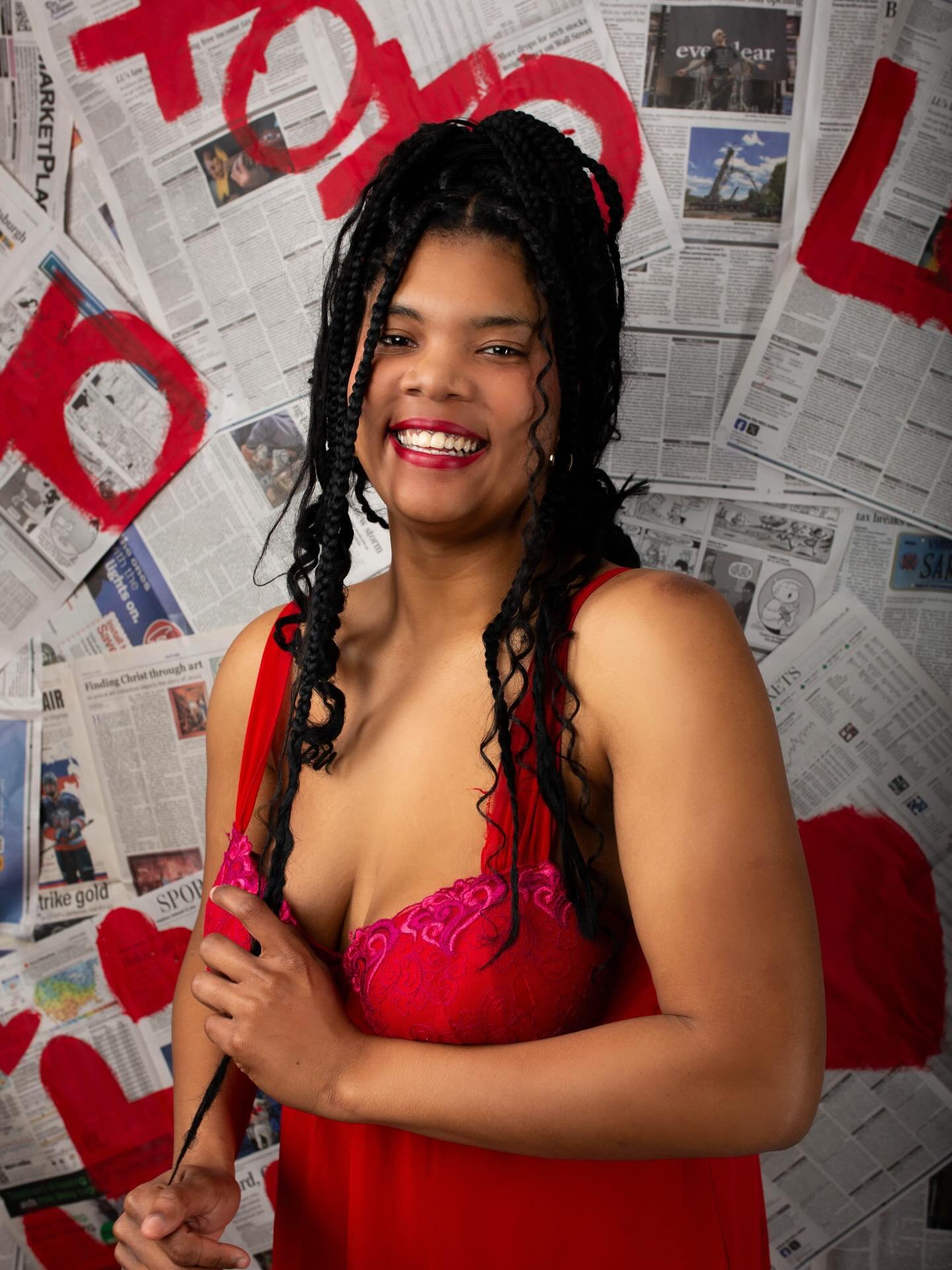 Happy Valentine&rsquo;s Day to all who celebrate! If was wonderful to get @amaya_callaham back in the studio! 

#photographystudio&nbsp;#lynchburgva #professionalphotographer #portraitphotography