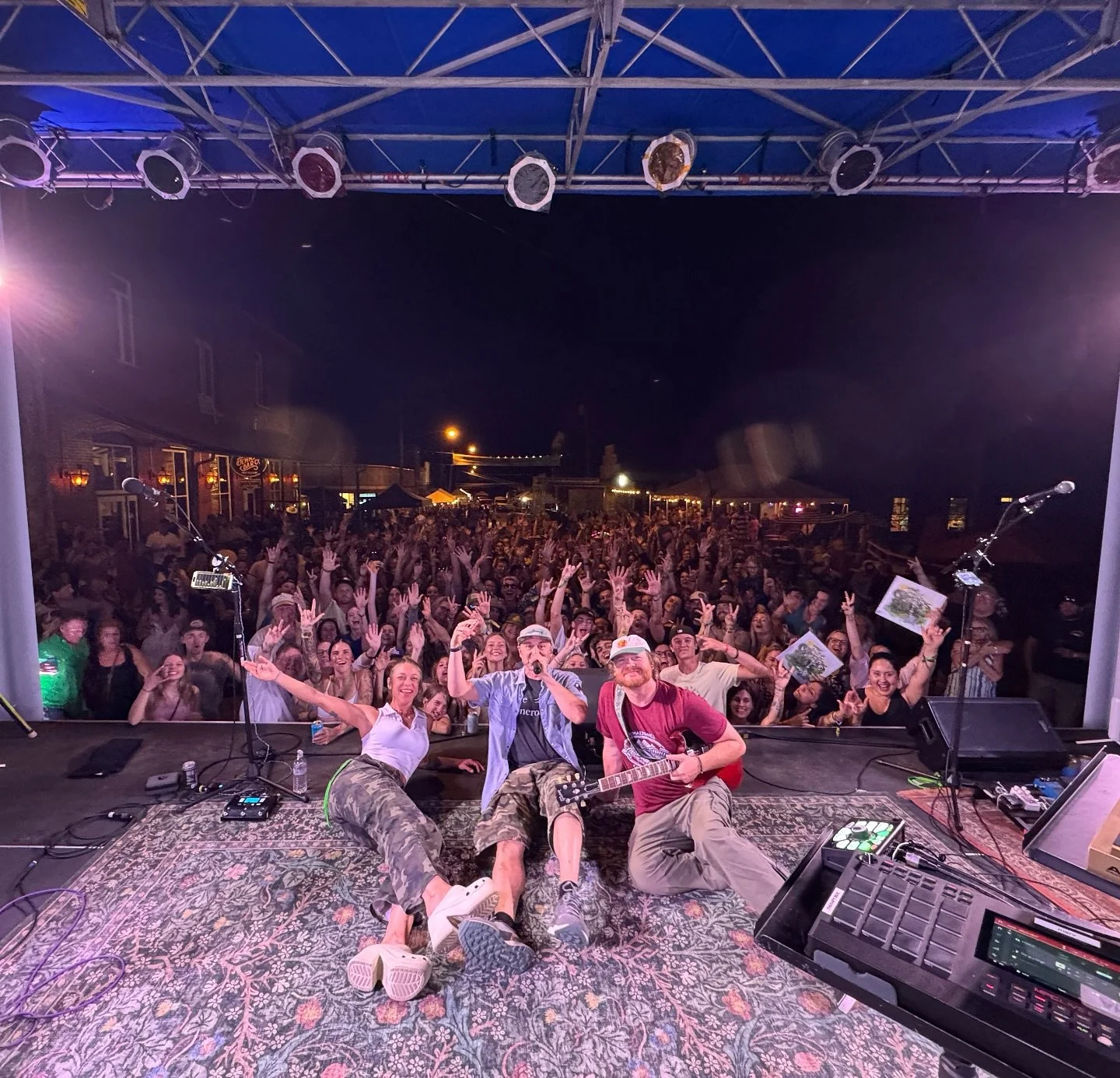 🙈 THANK YOU @trailsendmusicfest 
.
And thank you to everyone who came out to our shows this past weekend. We needed you more than you know. You showed up. We appreciate you so dearly. ❤️