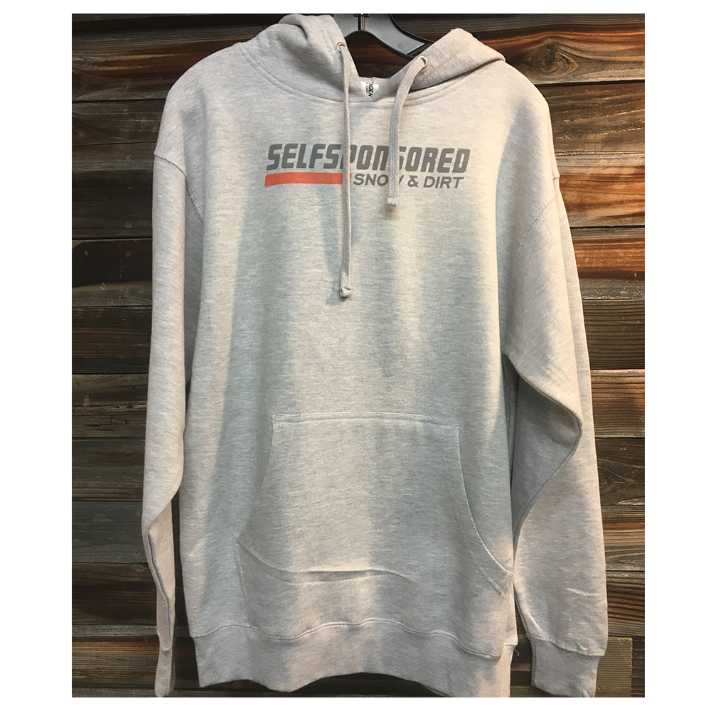 Selfsponsored - Front Logo Hoodie - Grey Heather
