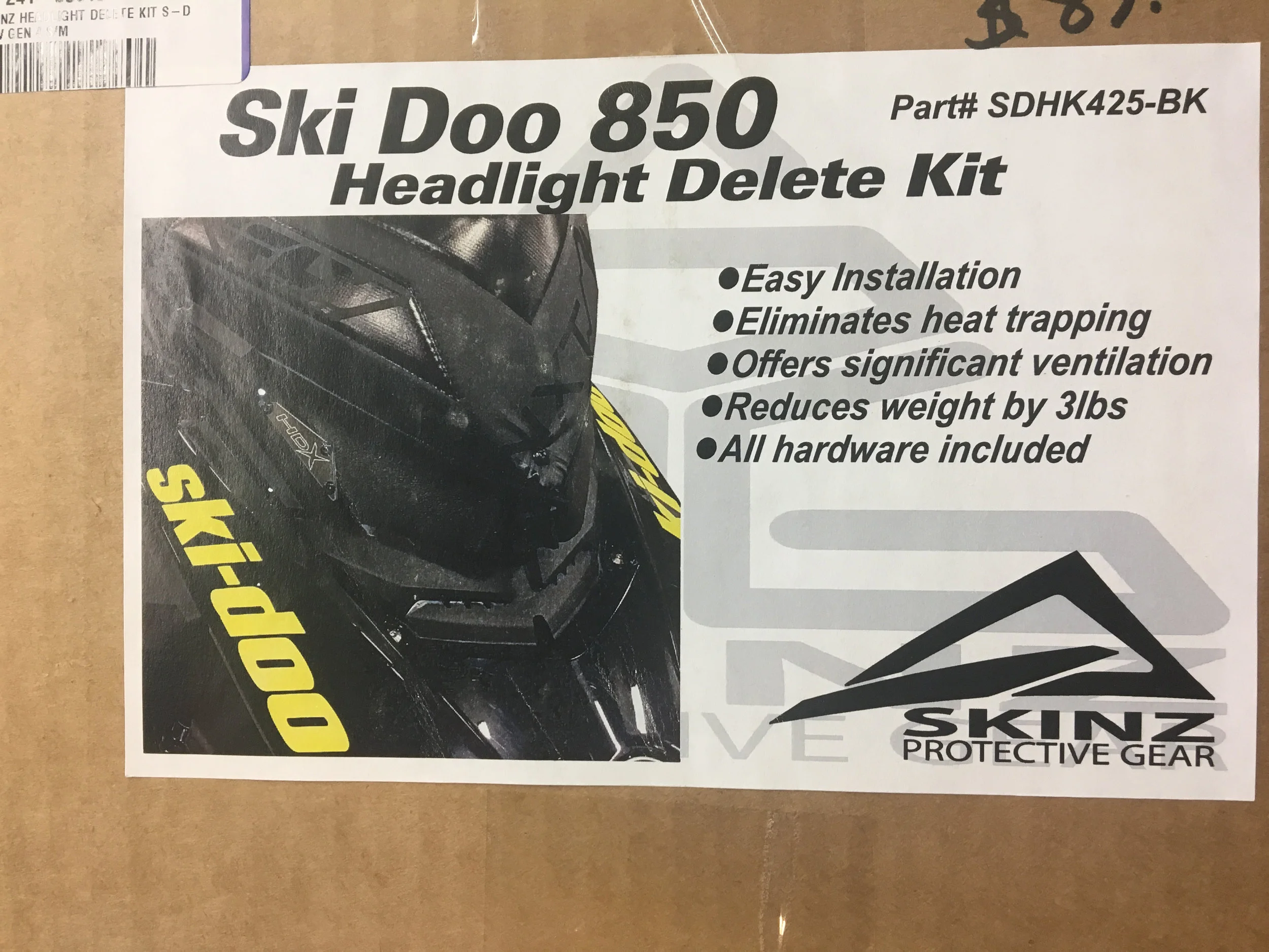 Skinz - Headlight - SkiDoo 850