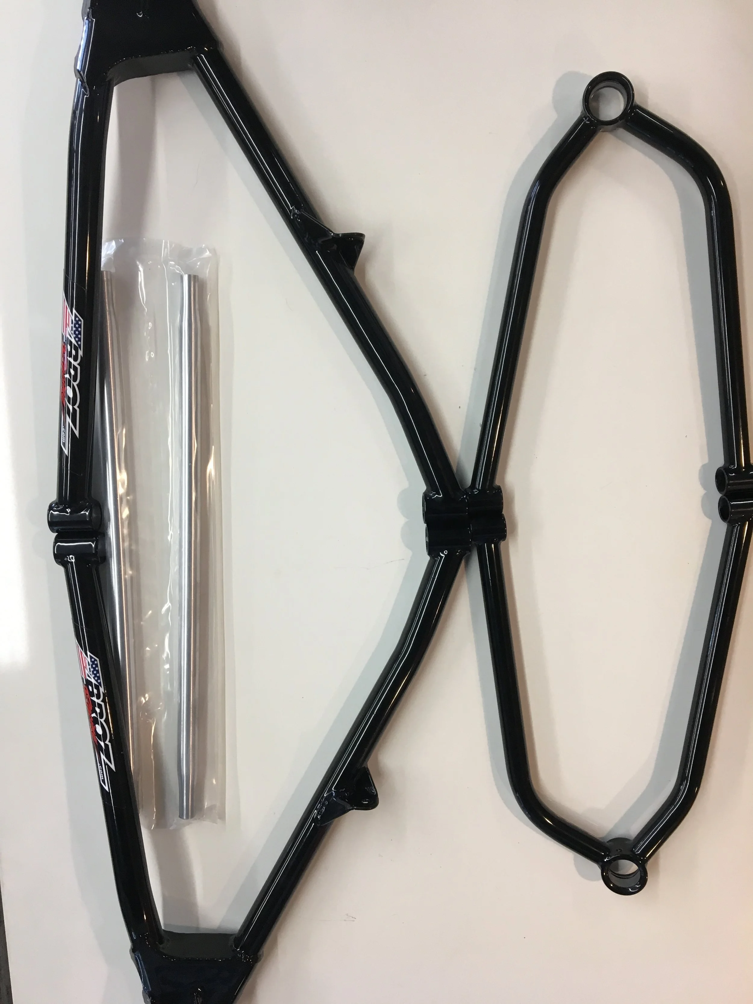 ZBROZ - A - Arm Kit - Black - Polaris Pro RMK - 39"