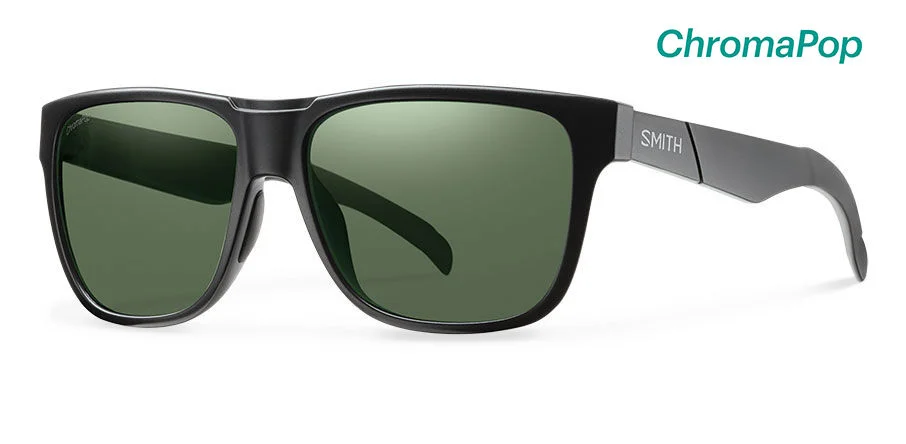 SMITH LOWDOWN MATTE BLACK CHROMAPOP POLARIZED GRAY GREEN .jpeg