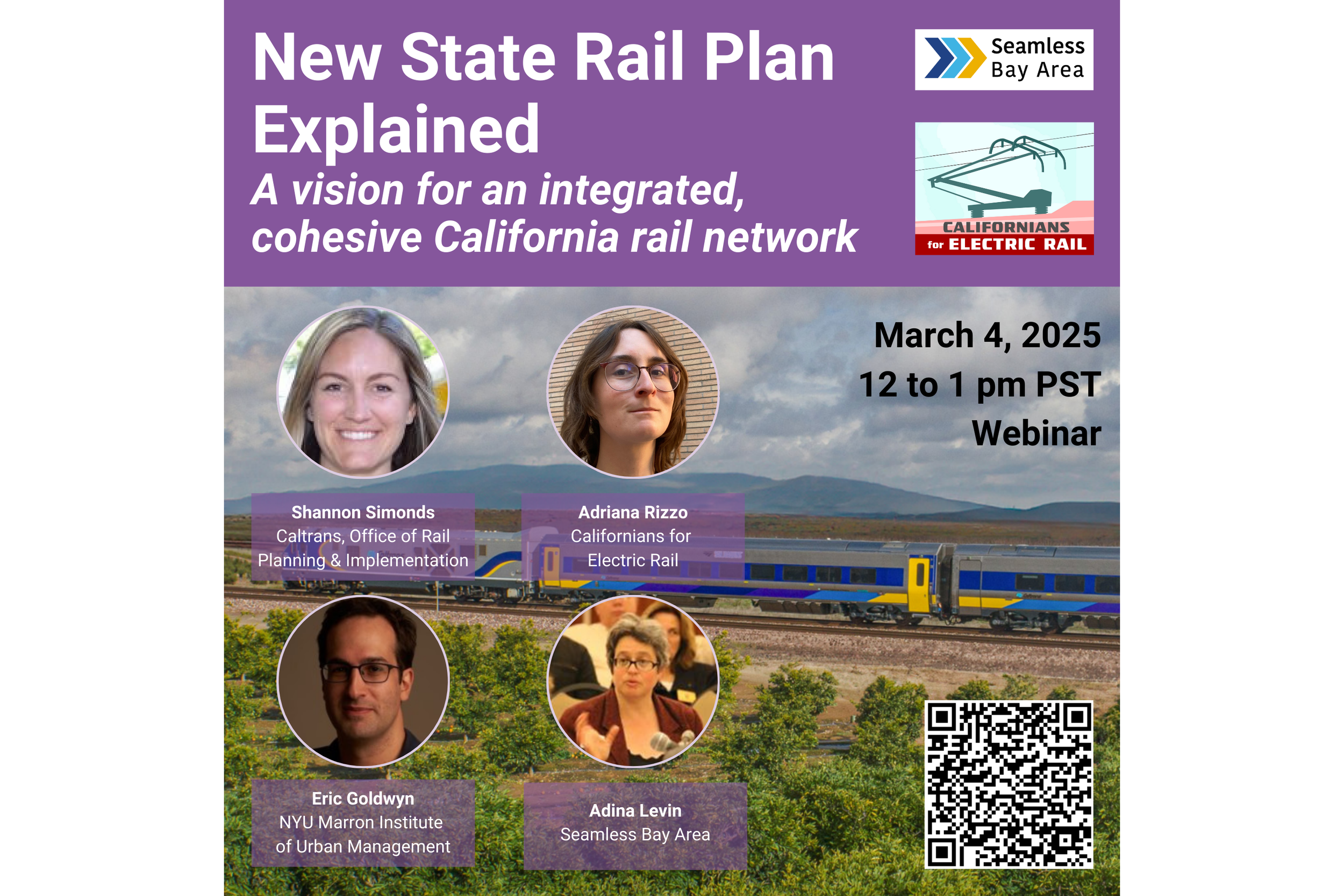 [Webinar] New State Rail Plan Explained: A vision for an integrated, cohesive California rail network