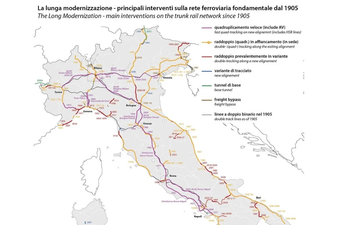 Webinar: What can the US learn from Italy's “Long Modernization” of Railways?