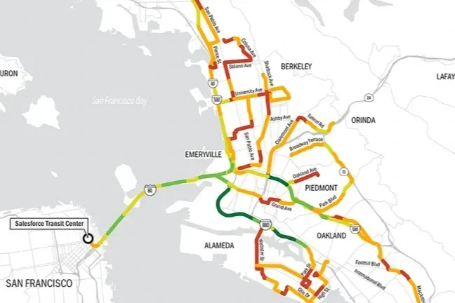 Bay Area adopts first-step Transit Priority Policy