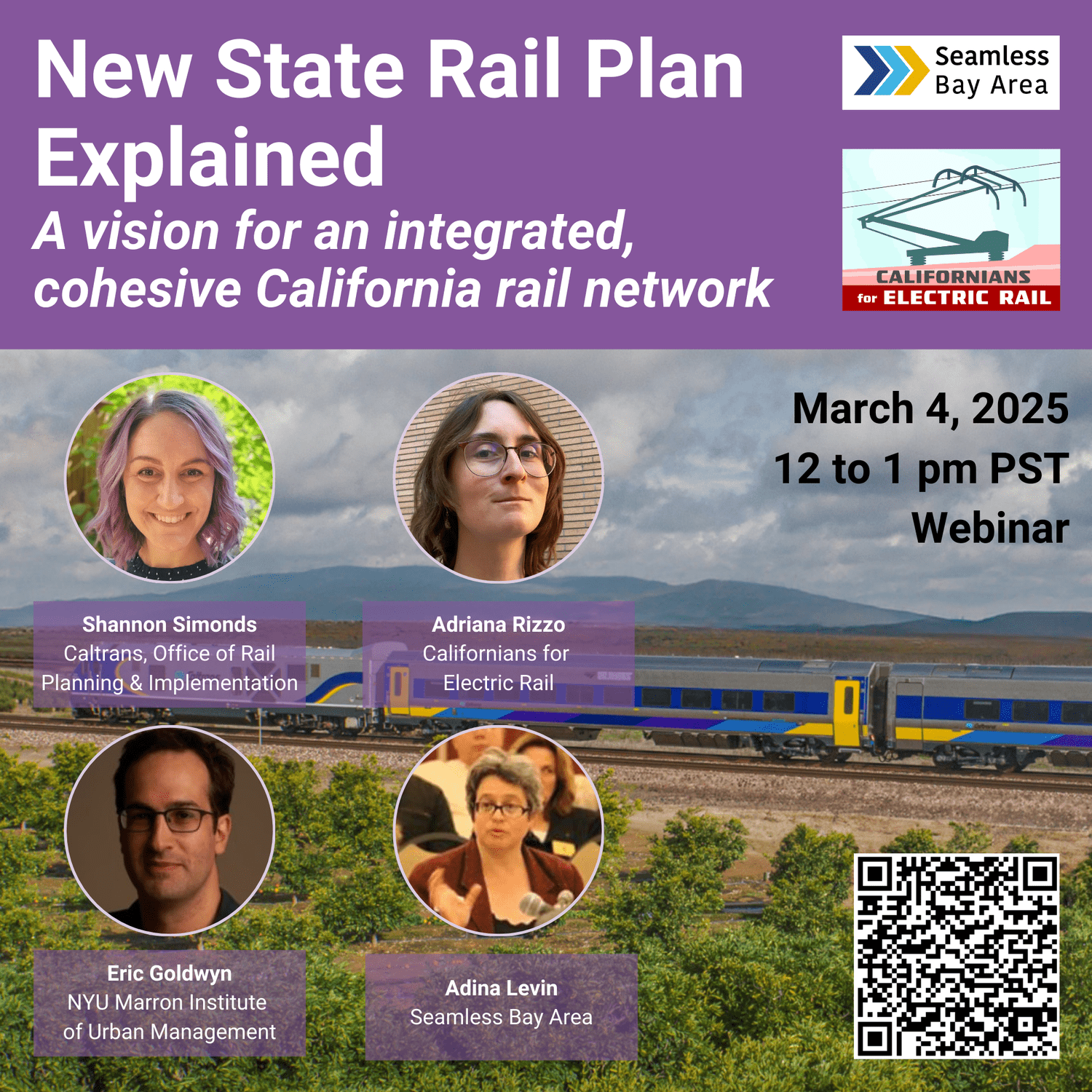 2/27/25: New California State Rail Plan - opportunities and barriers to ...